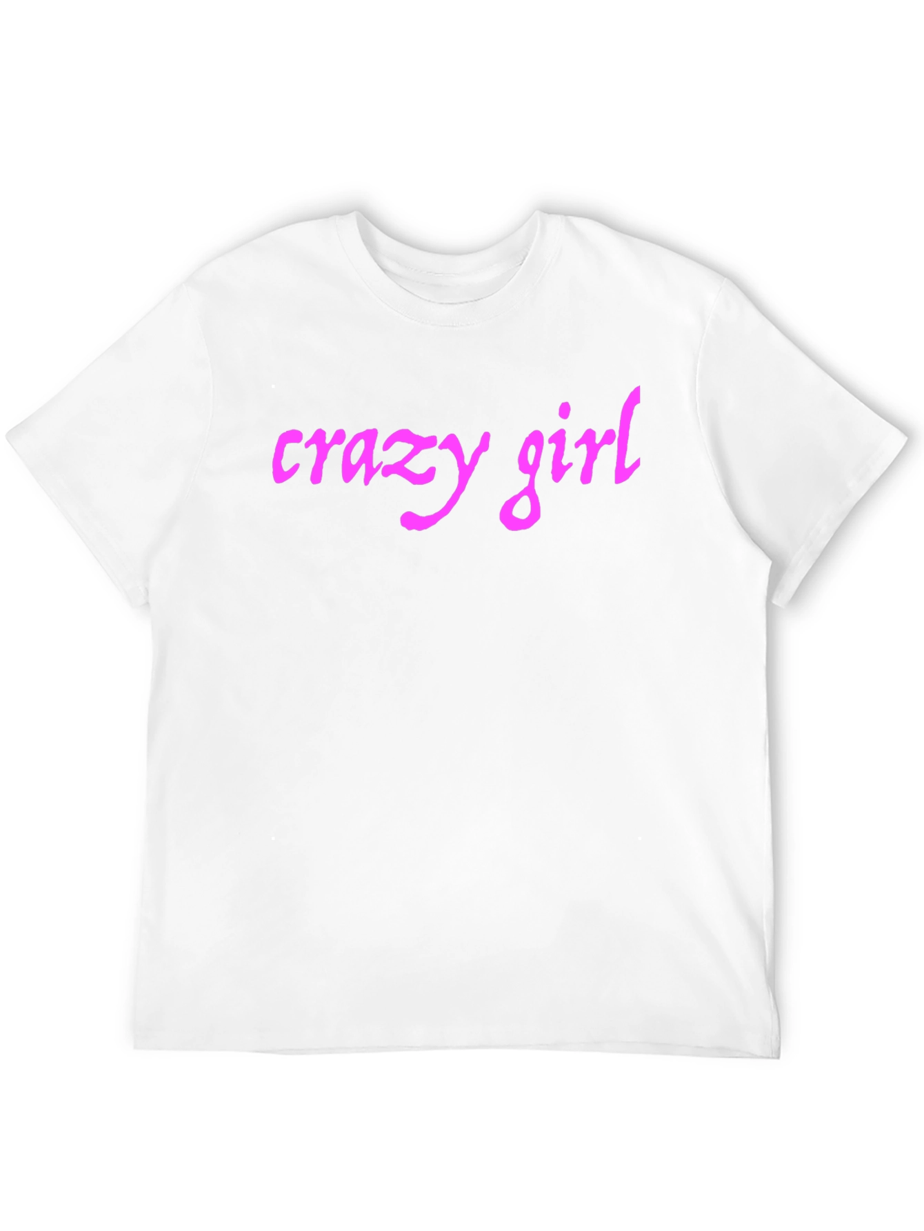 Black Crazy Girl Graphic Tee - Black T-Shirt view 12