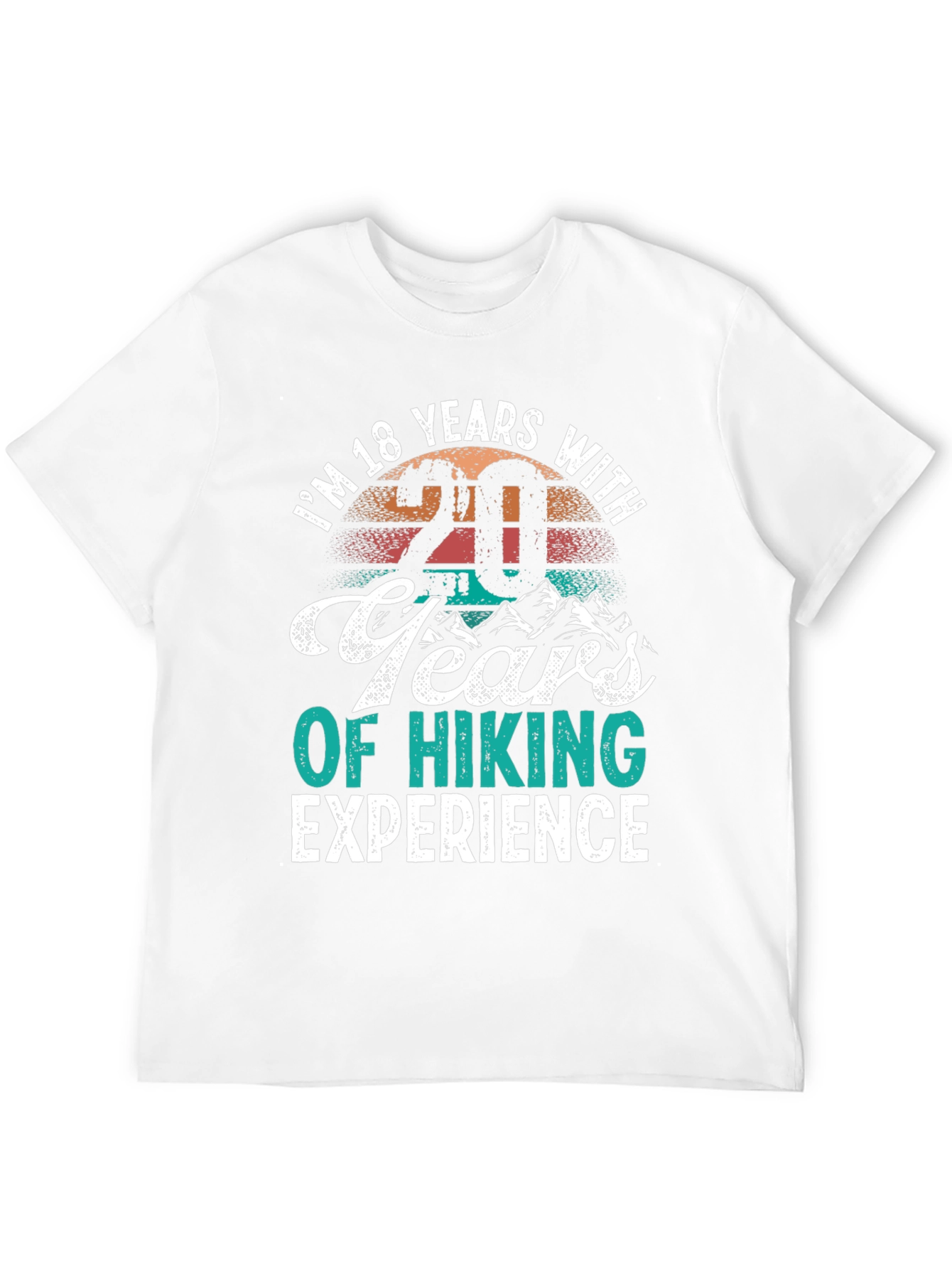 Black Hiking Experience T-Shirt view 12