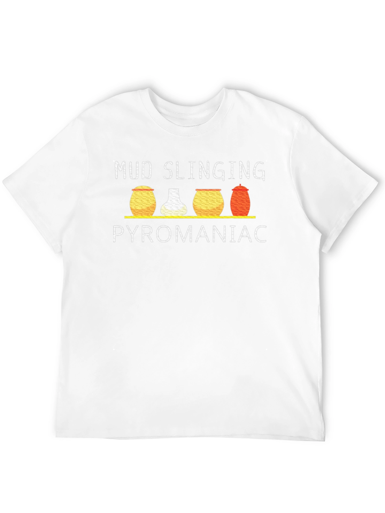 Black Mud Slinging Pyromaniac Graphic T-Shirt view 12