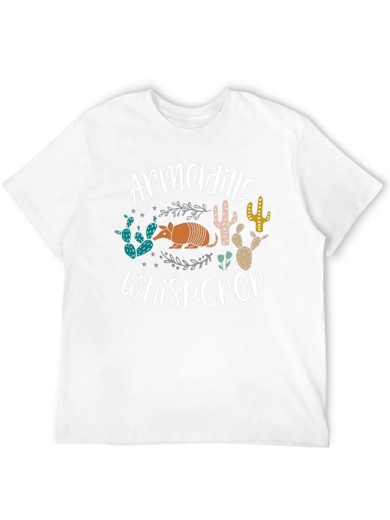 Black Armadillo Whisperer Graphic T-Shirt view 12