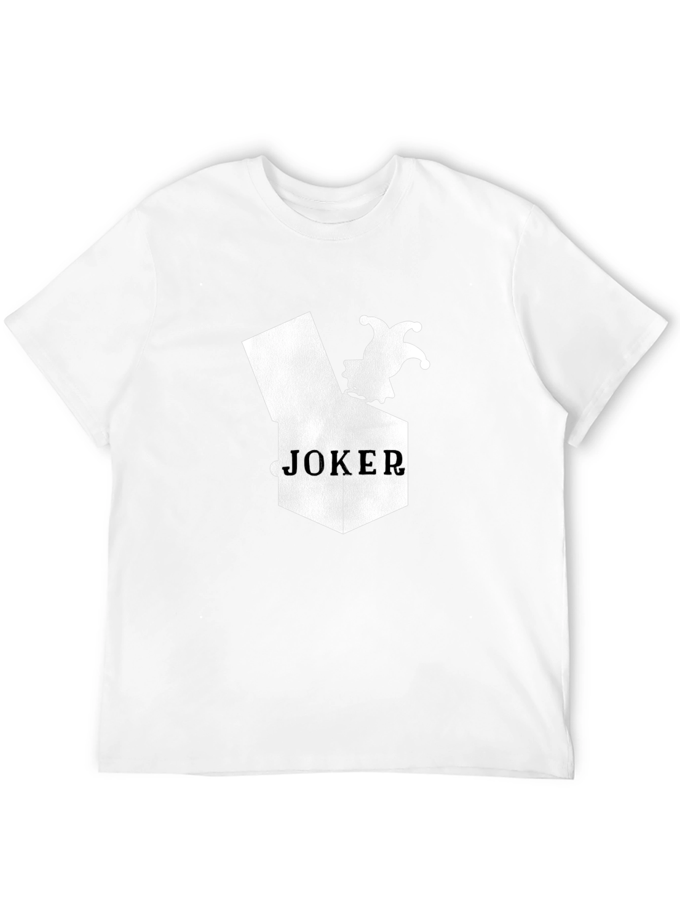 Black Joker in a Box Graphic Tee - Black Cotton T-Shirt view 12