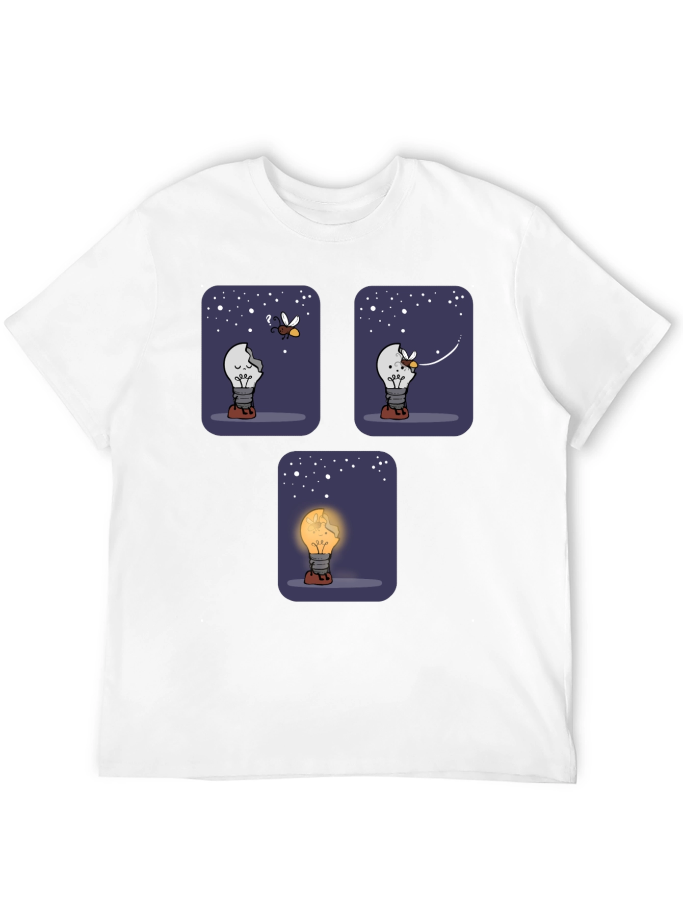 Funny Lightbulb T-Shirt - 12