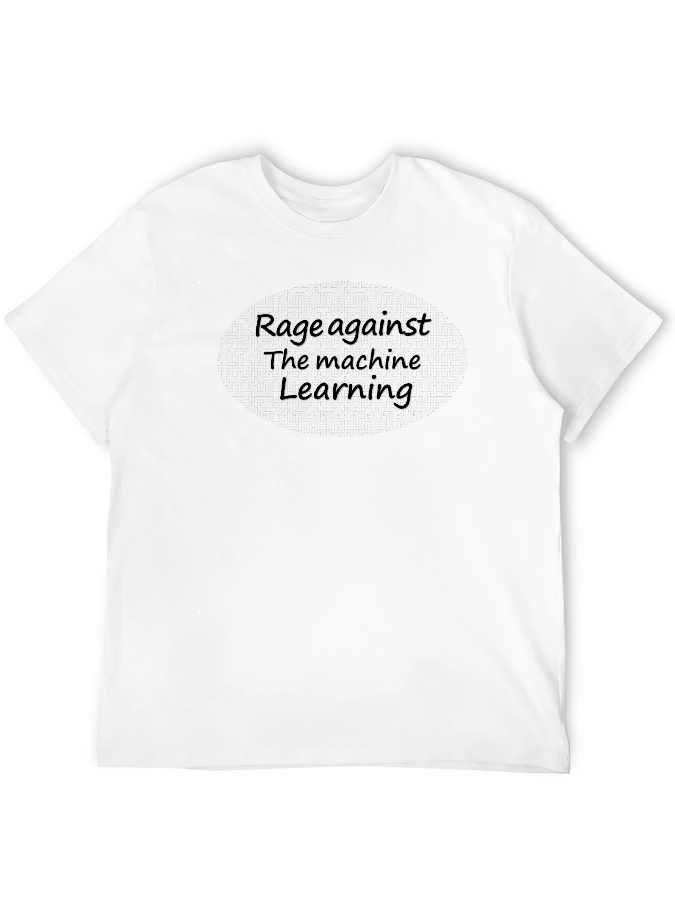 Black Rage Against The Machine Learning T-Shirt view 12