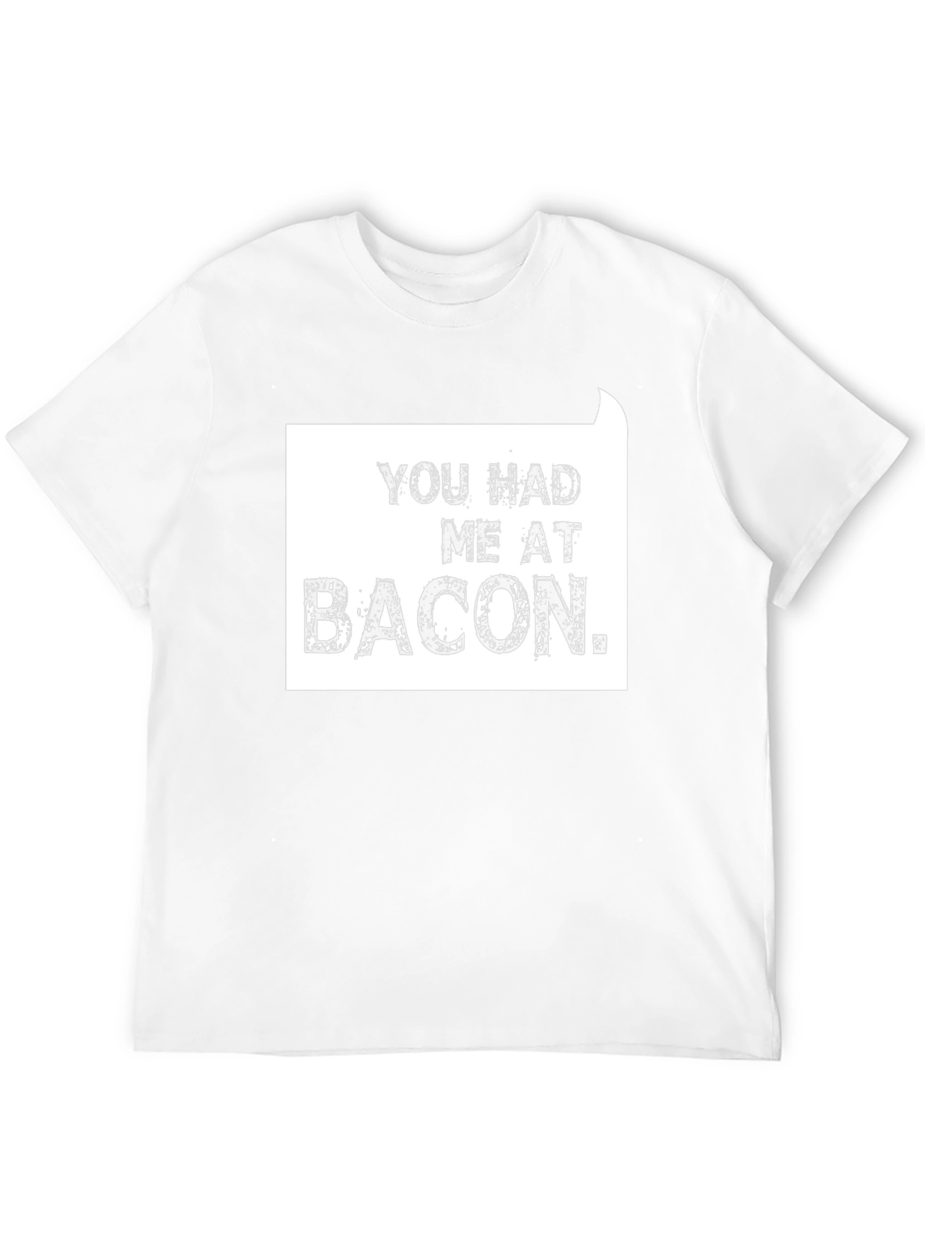 Black You Had Me At Bacon T-Shirt - Funny Foodie Tee view 12