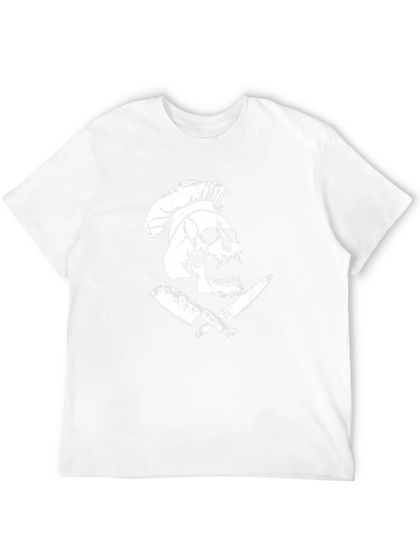 Black Chef Skull T-Shirt view 12