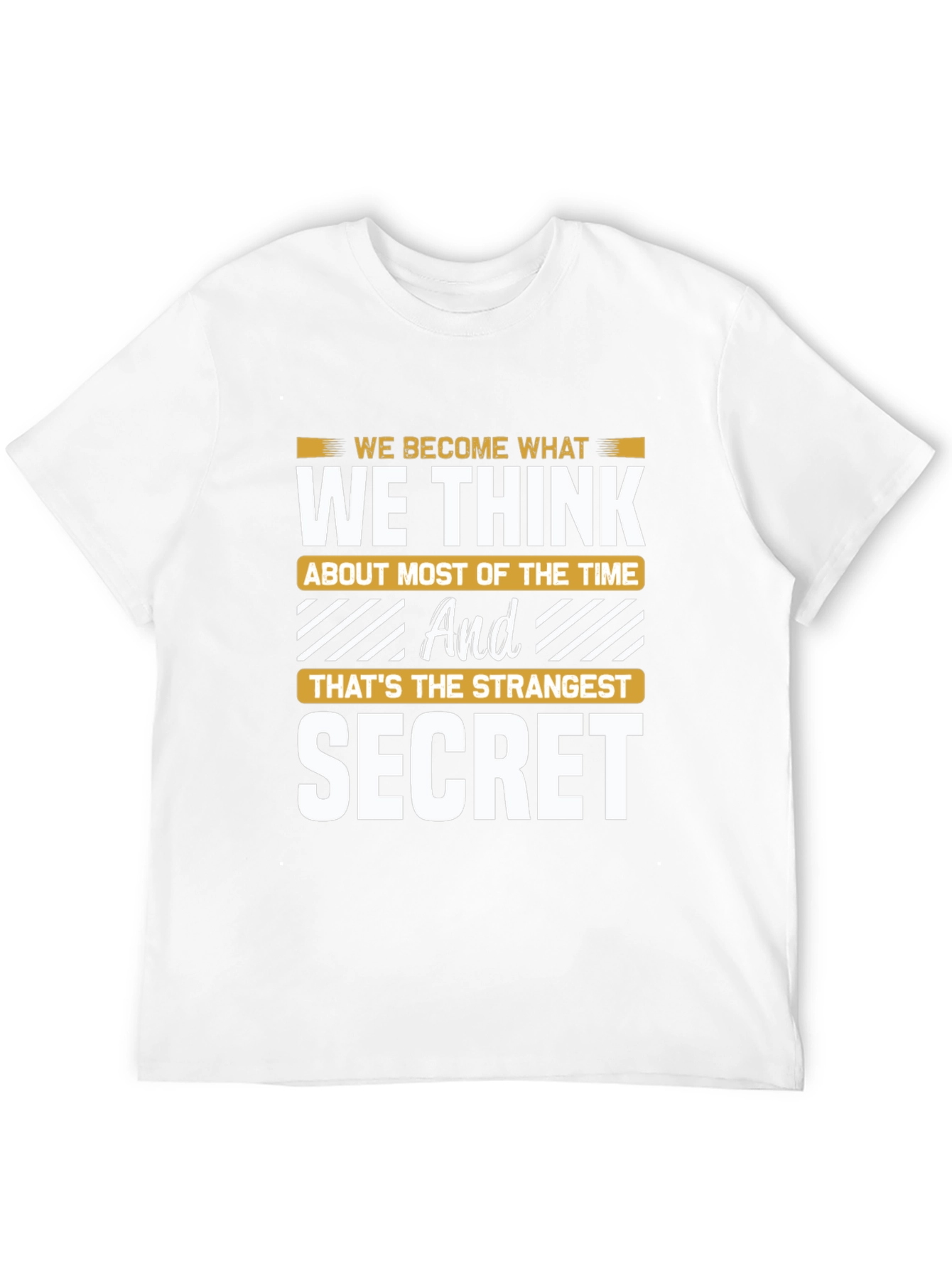 Black Inspirational Secret Graphic Tee view 12