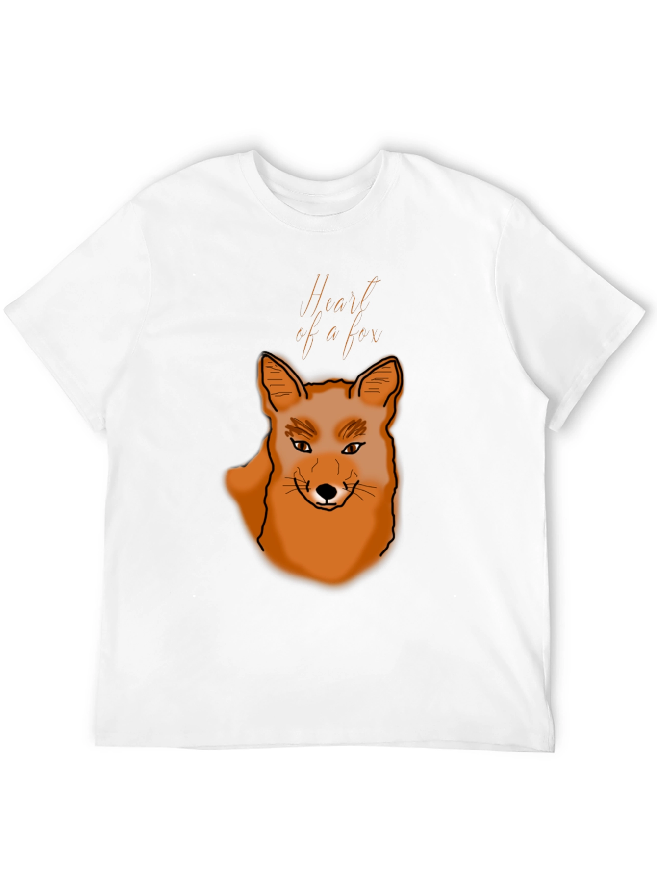 Black Heart of a Fox Graphic Tee view 12