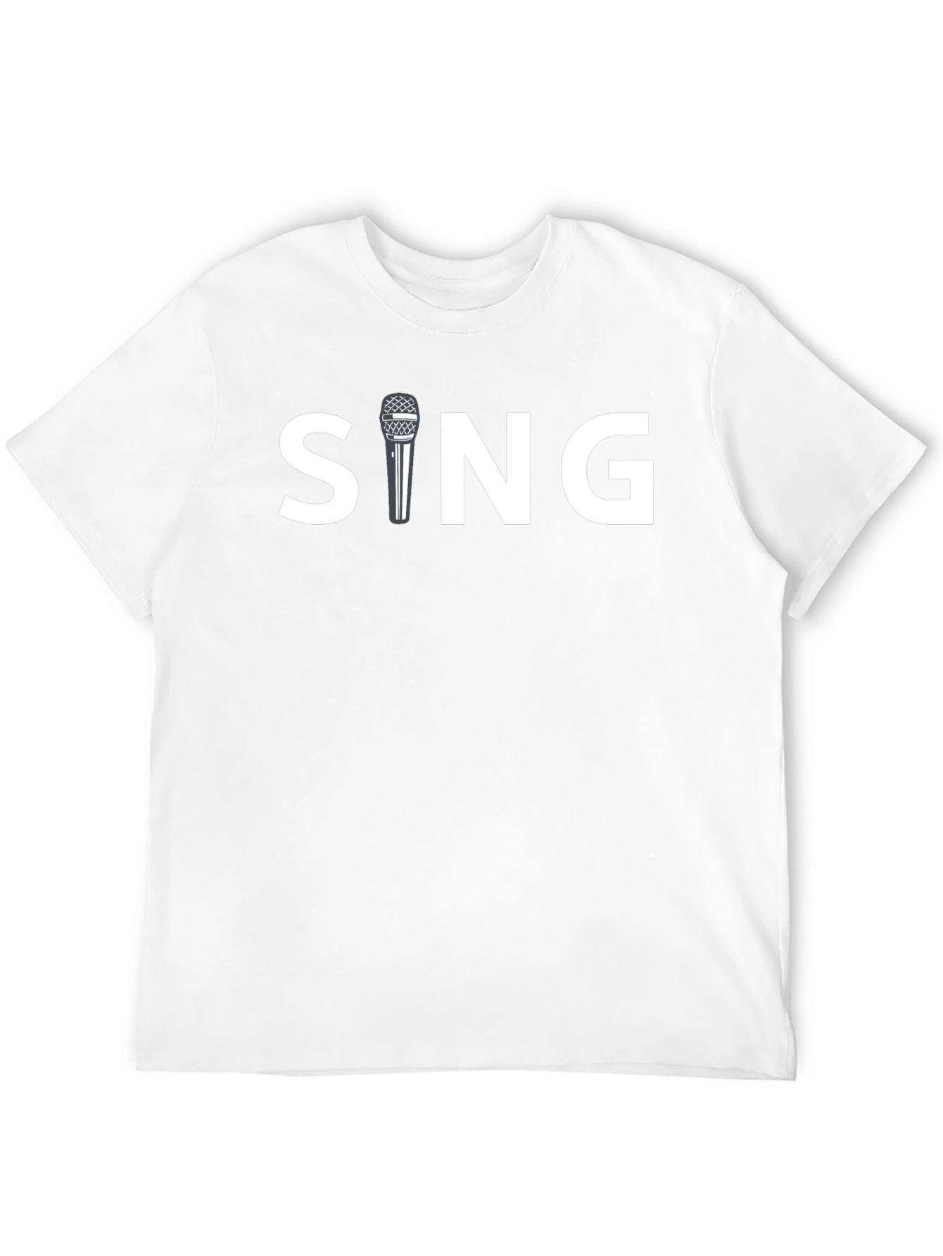 Sing T-Shirt - Music Microphone Tee - 12