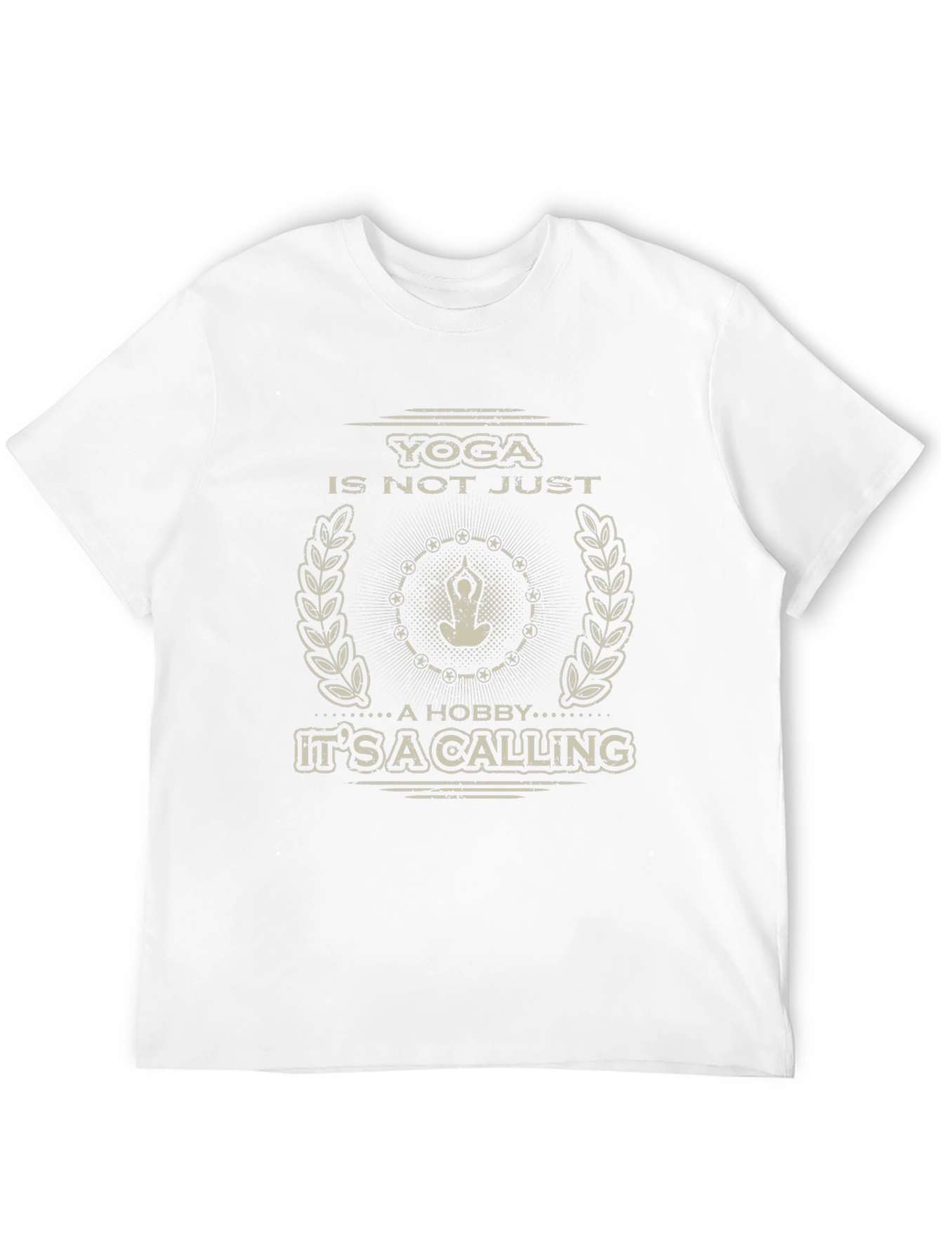 Black Yoga Is Not Just A Hobby T-Shirt view 12