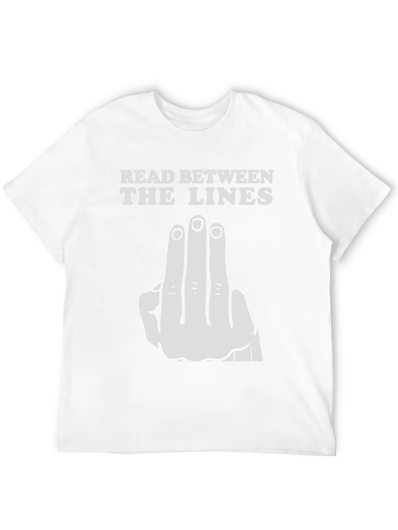 Black Read Between The Lines Graphic T-Shirt view 12