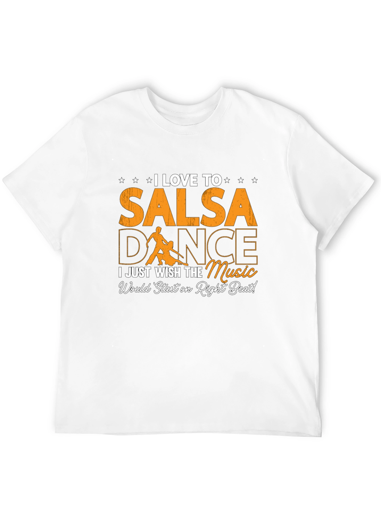 Black I Love Salsa Dance T-Shirt - Right Beat Music view 12