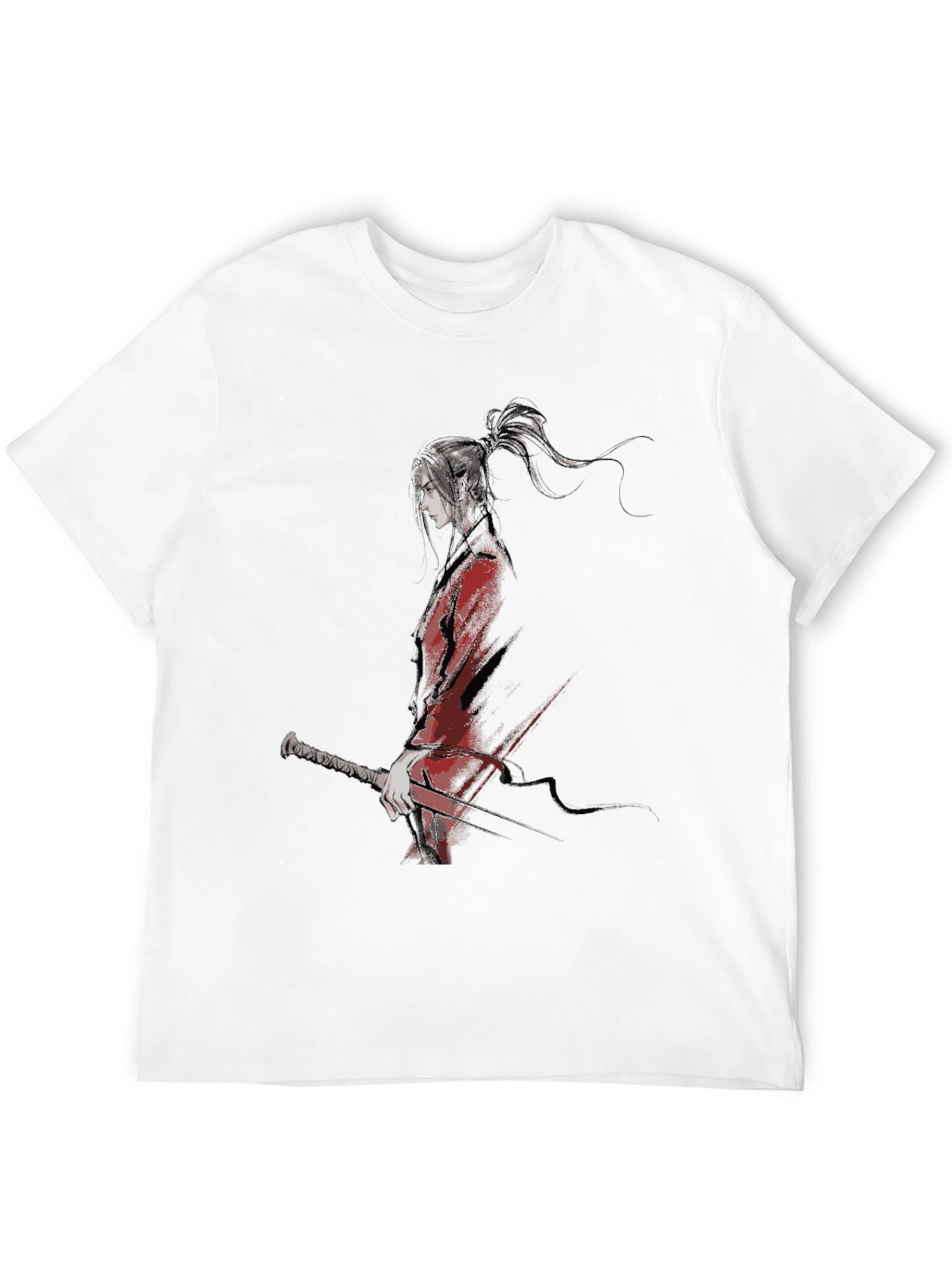 Anime Manga Inspired T-Shirt - Black - 12