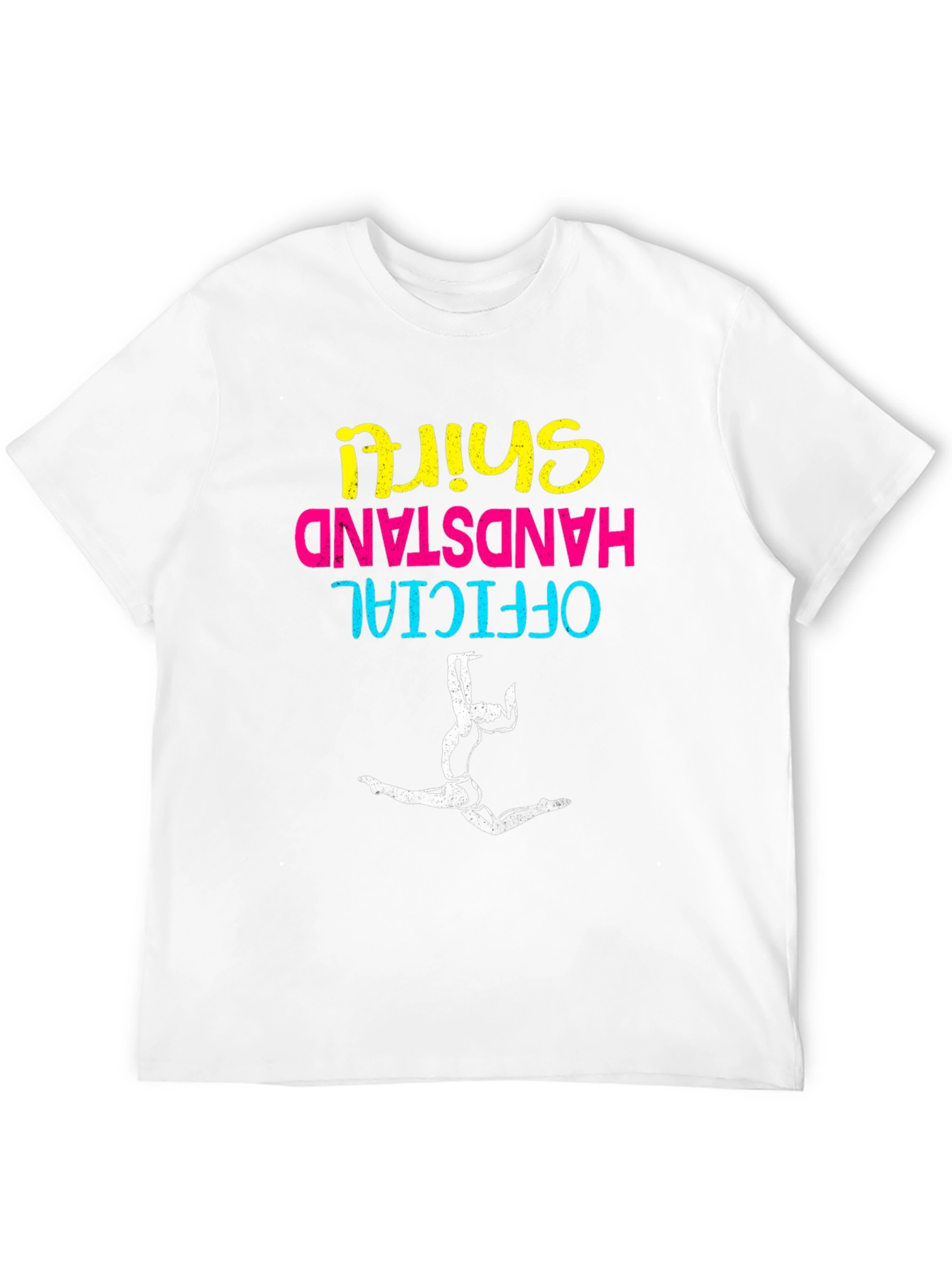 Black Official Handstand Shirt, Gymnastics Tee view 12