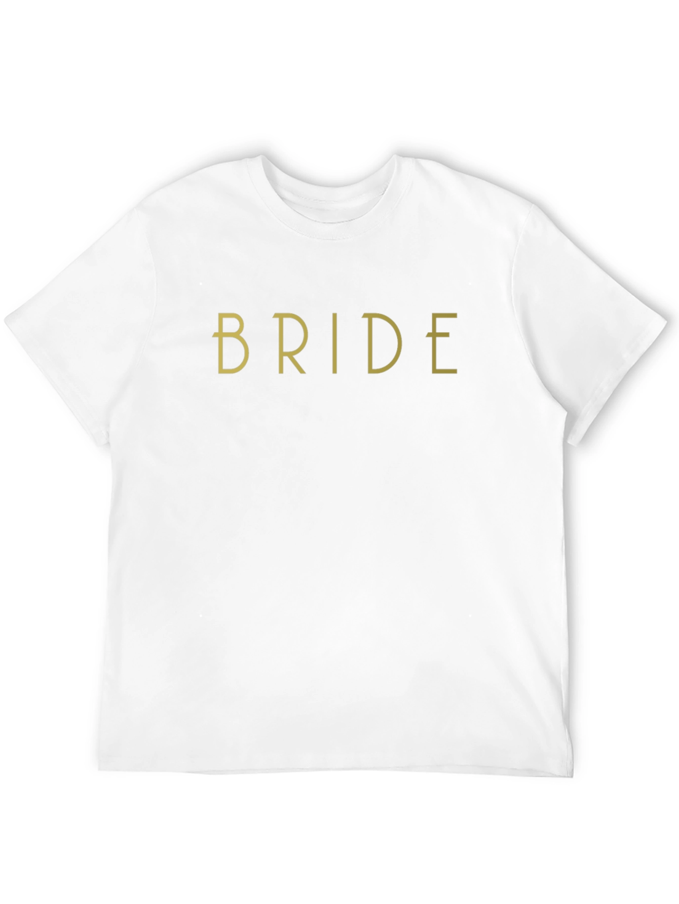 Black Bride Crew Neck T-Shirt - Bridal Party Apparel view 12