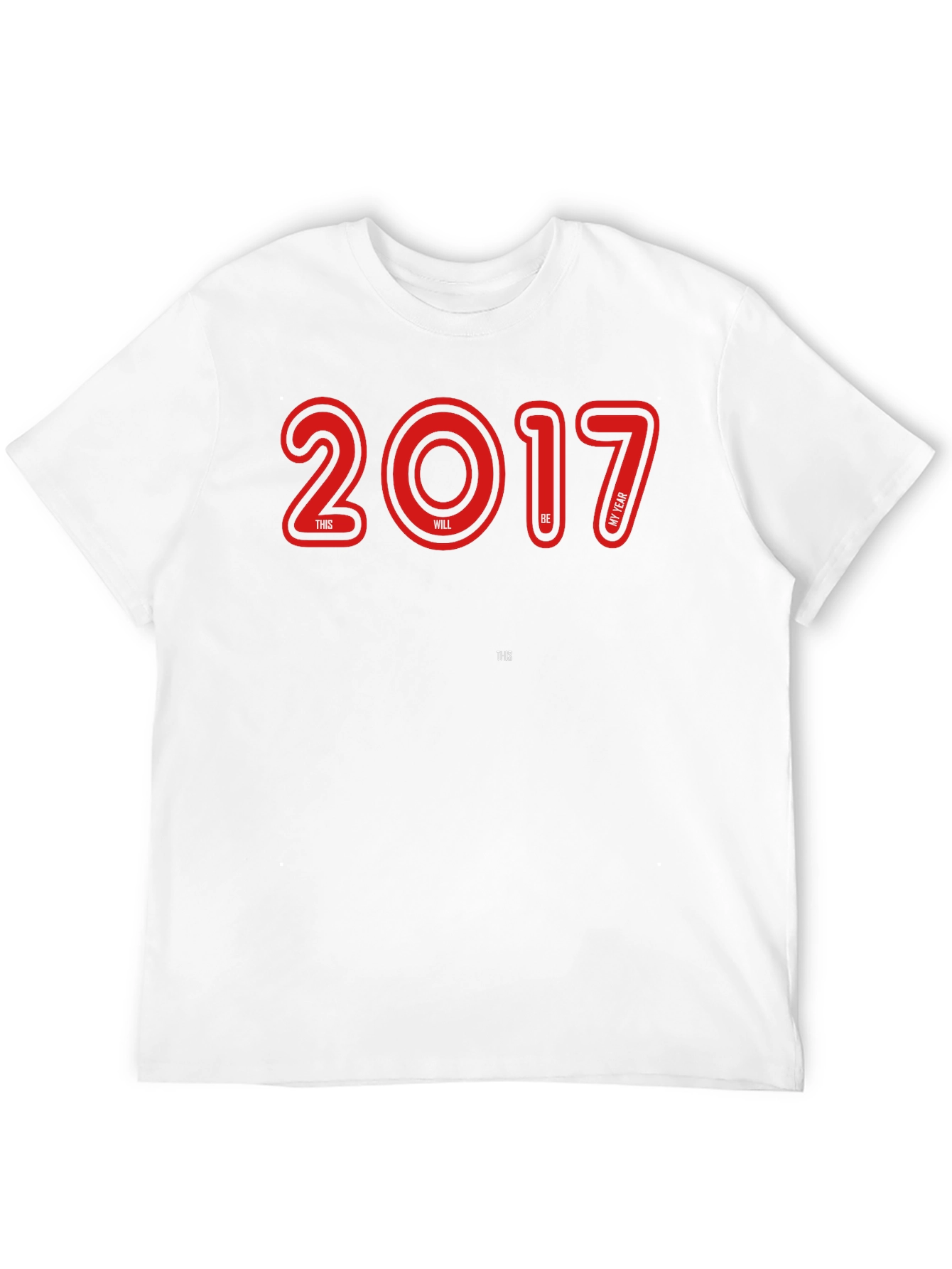 Black 2017 This Will Be My Year Graphic Tee view 12