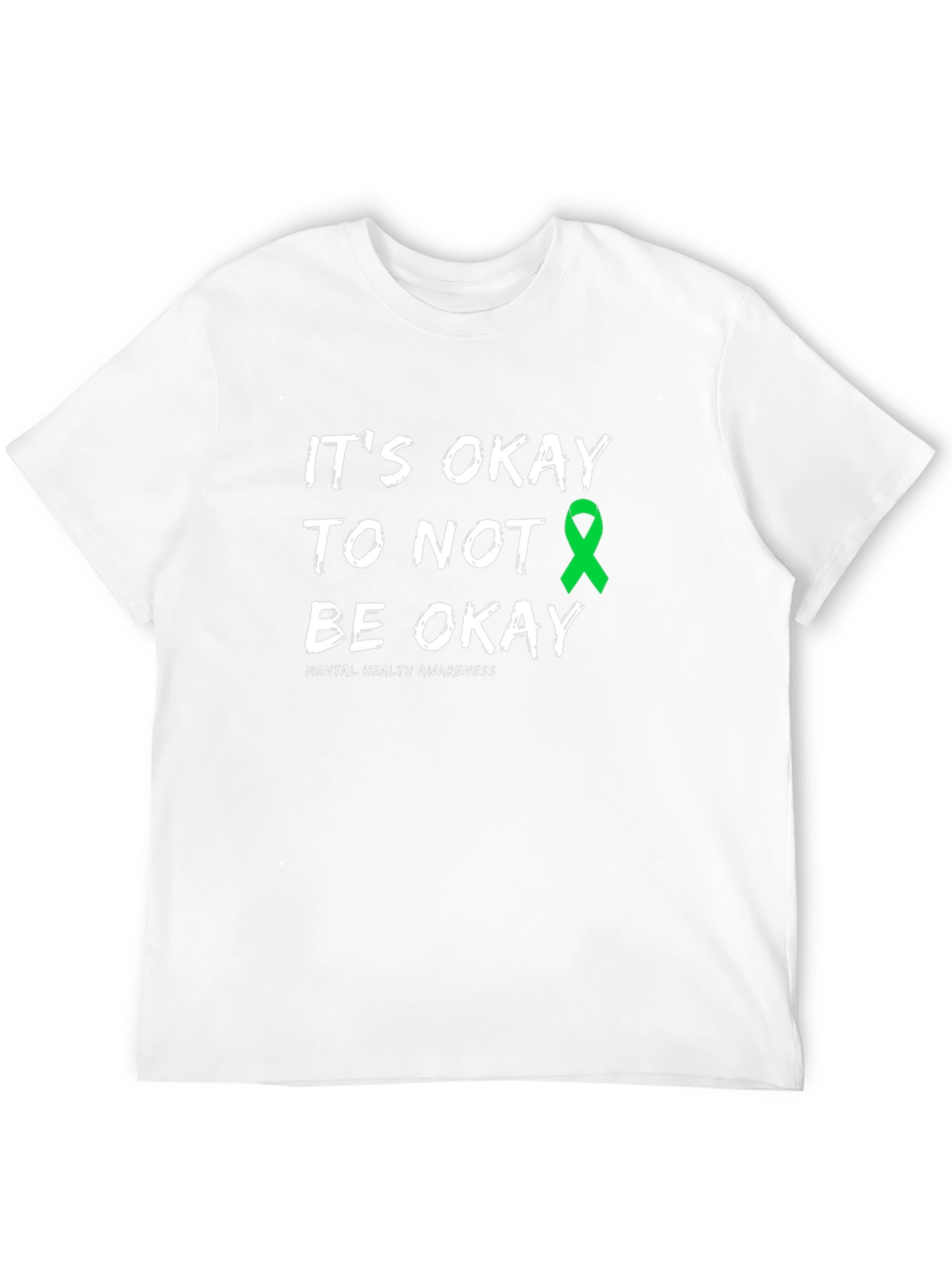 Black Mental Health Awareness T-Shirt: It's Okay to Not Be Okay view 12