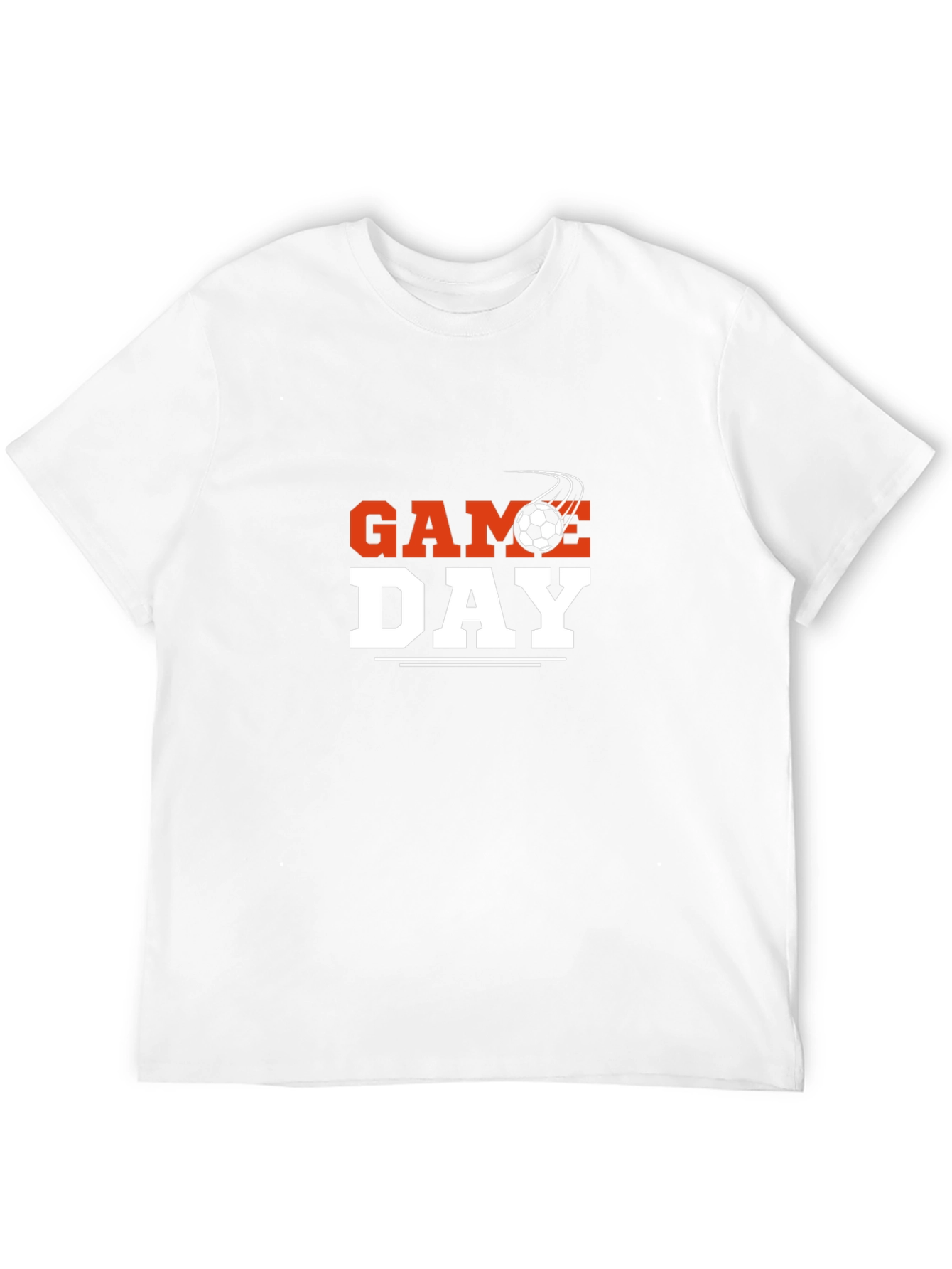 Black Game Day Soccer Graphic Tee view 12
