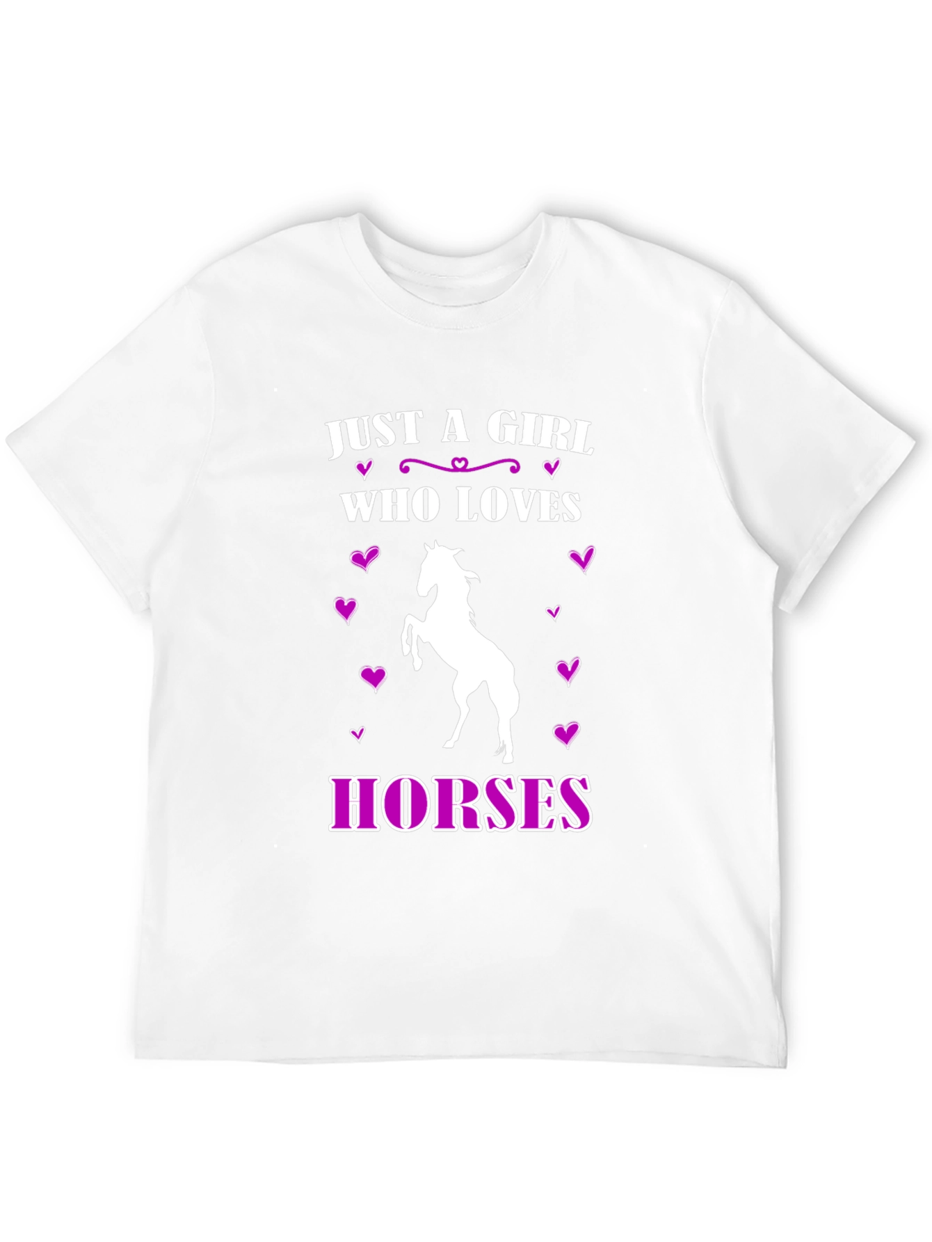 Black Girl Who Loves Horses Graphic T-Shirt view 12