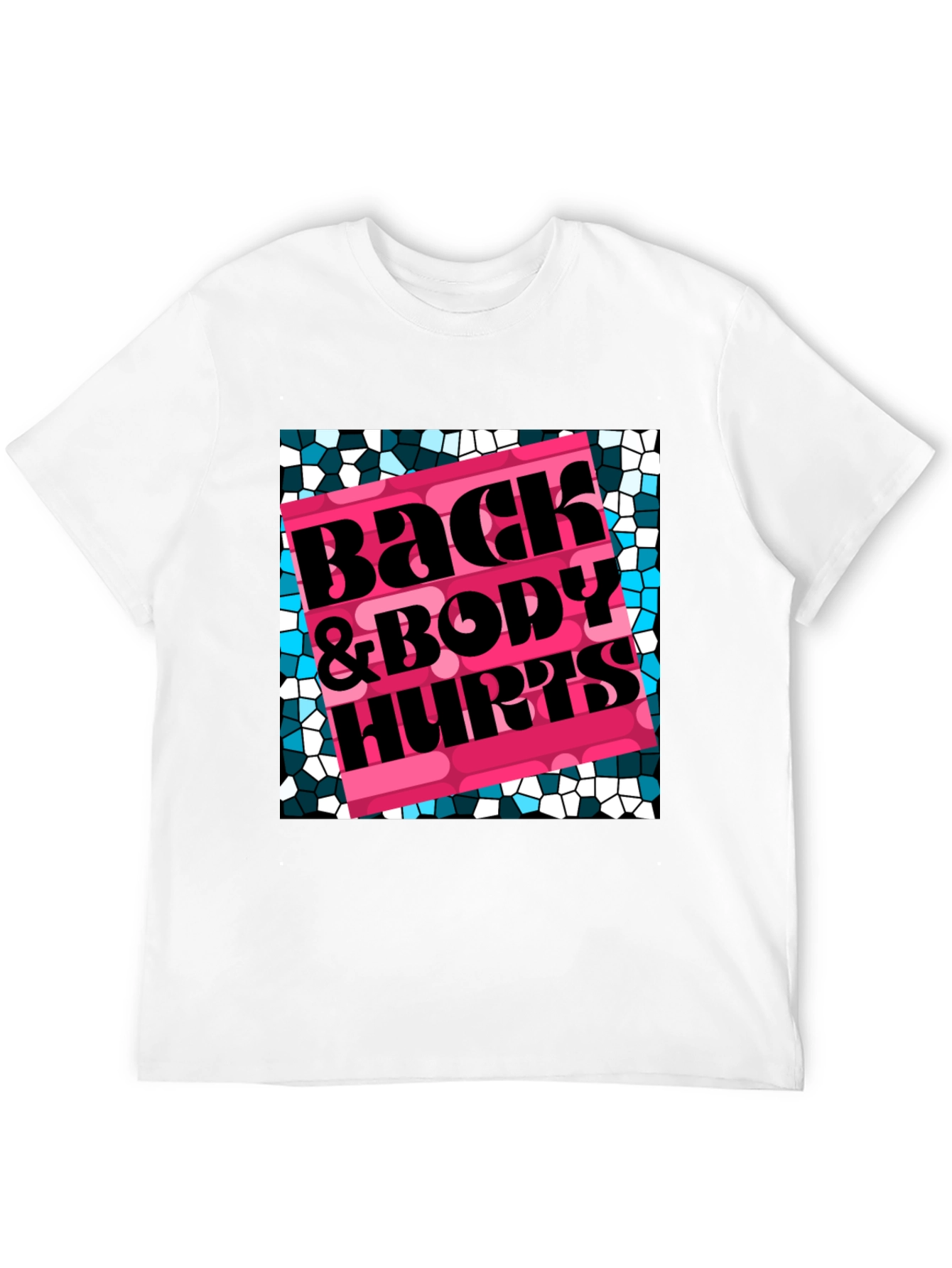 Black Back & Body Hurts Graphic T-Shirt view 12