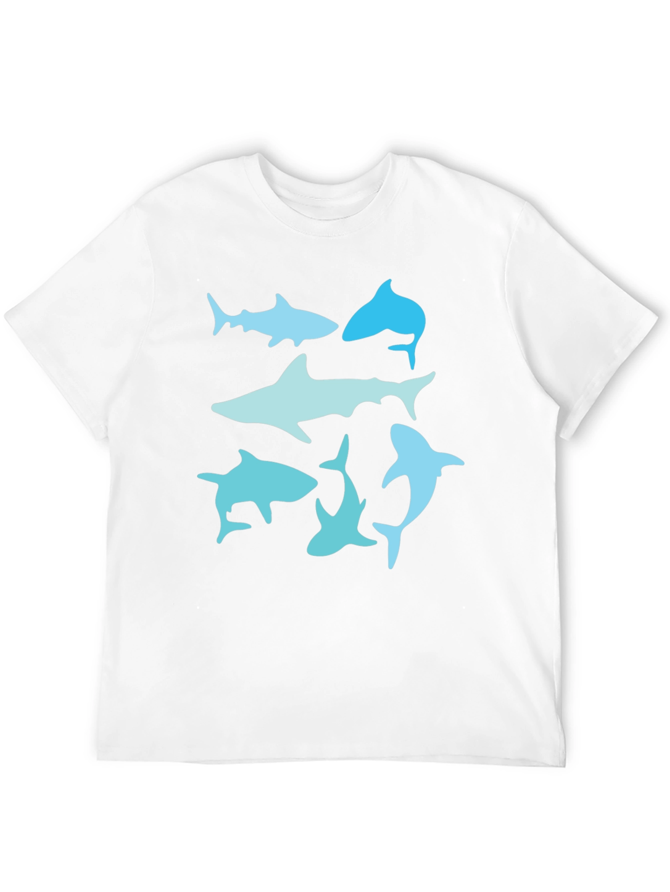 Black Shark Graphic Tee - Black Casual Shirt view 12