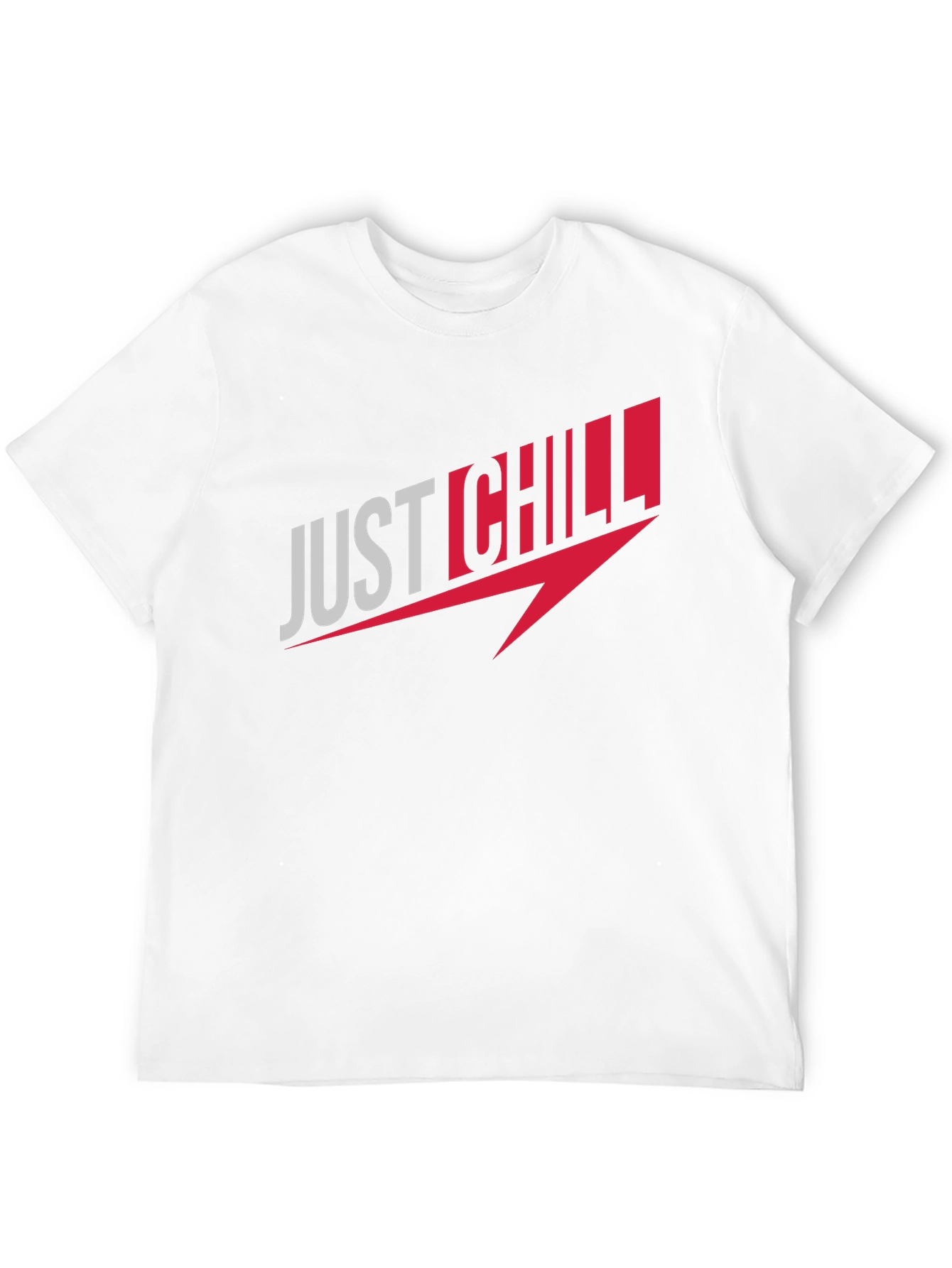 Black Just Chill Graphic Tee - Comfort Fit view 12