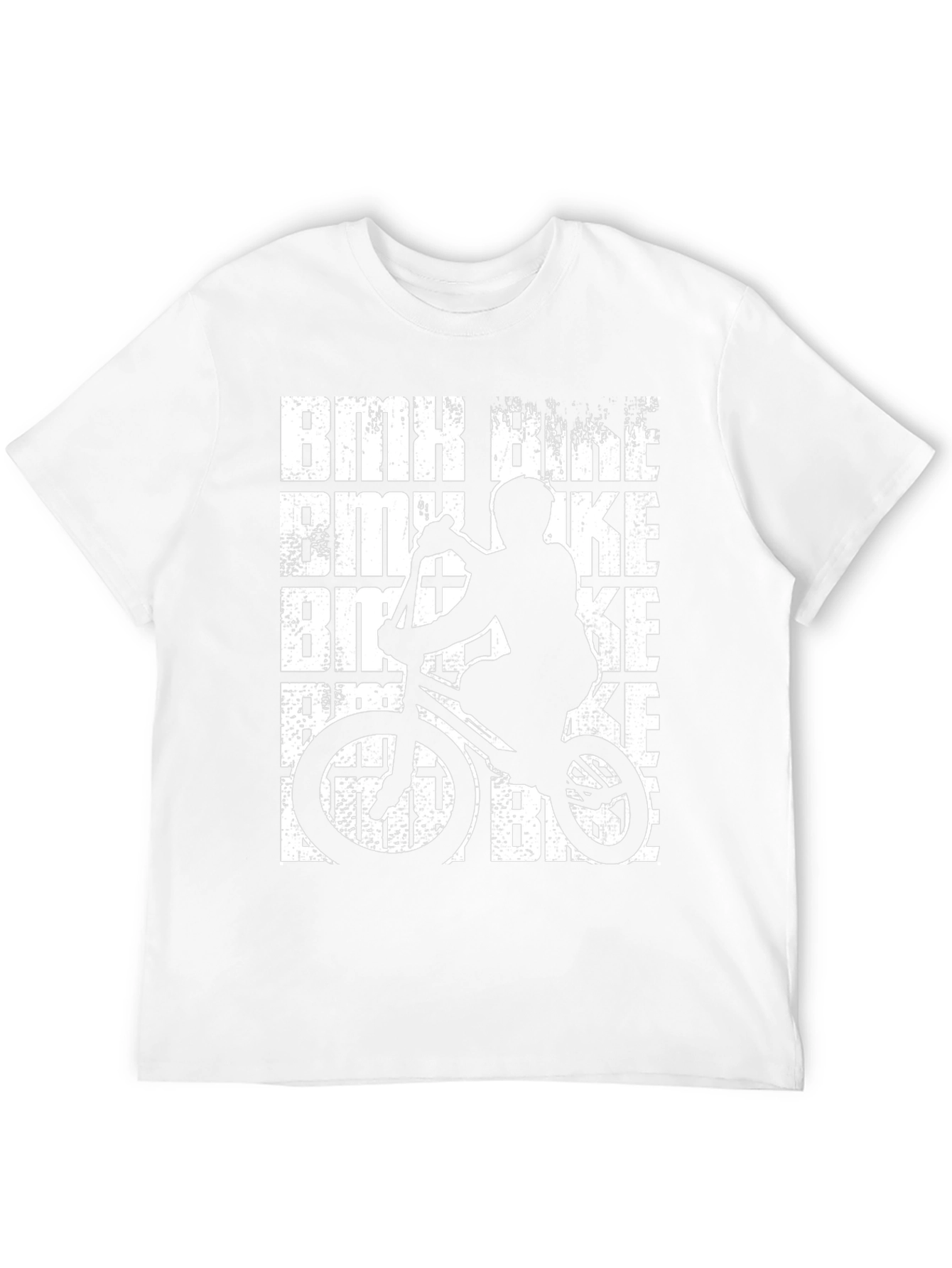Black BMX Bike Graphic Tee - Ride in Style view 12