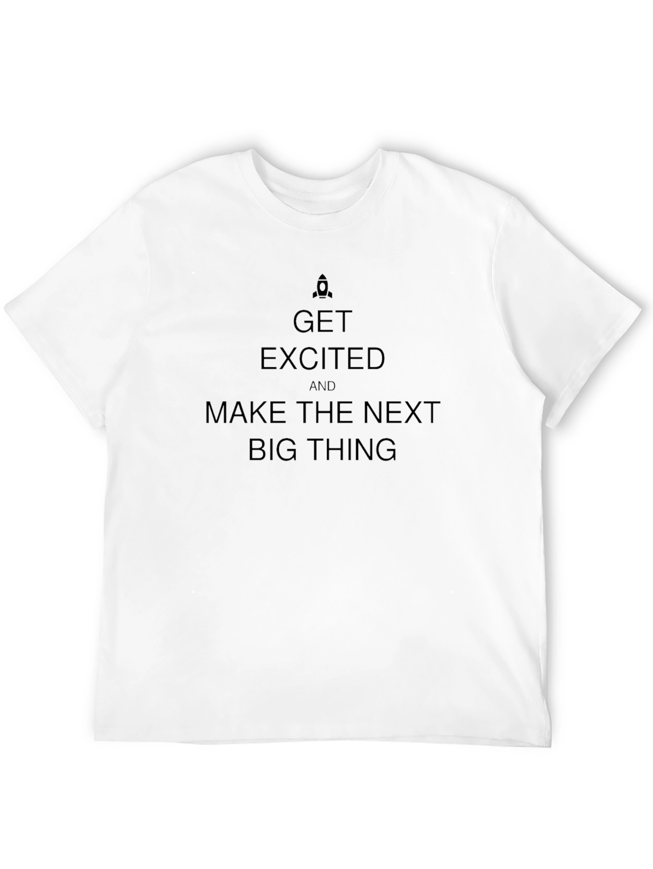 Black Motivational Graphic Tee - Make the Next Big Thing view 12