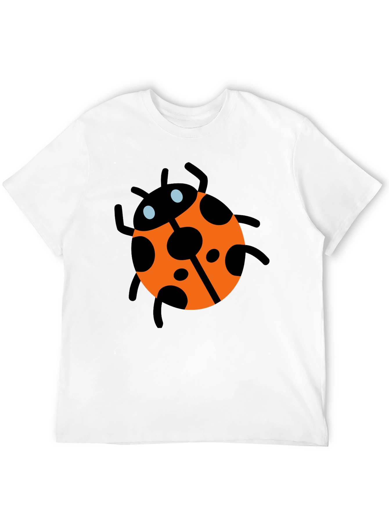 Black Ladybug Graphic Tee - Men's Black T-Shirt view 12