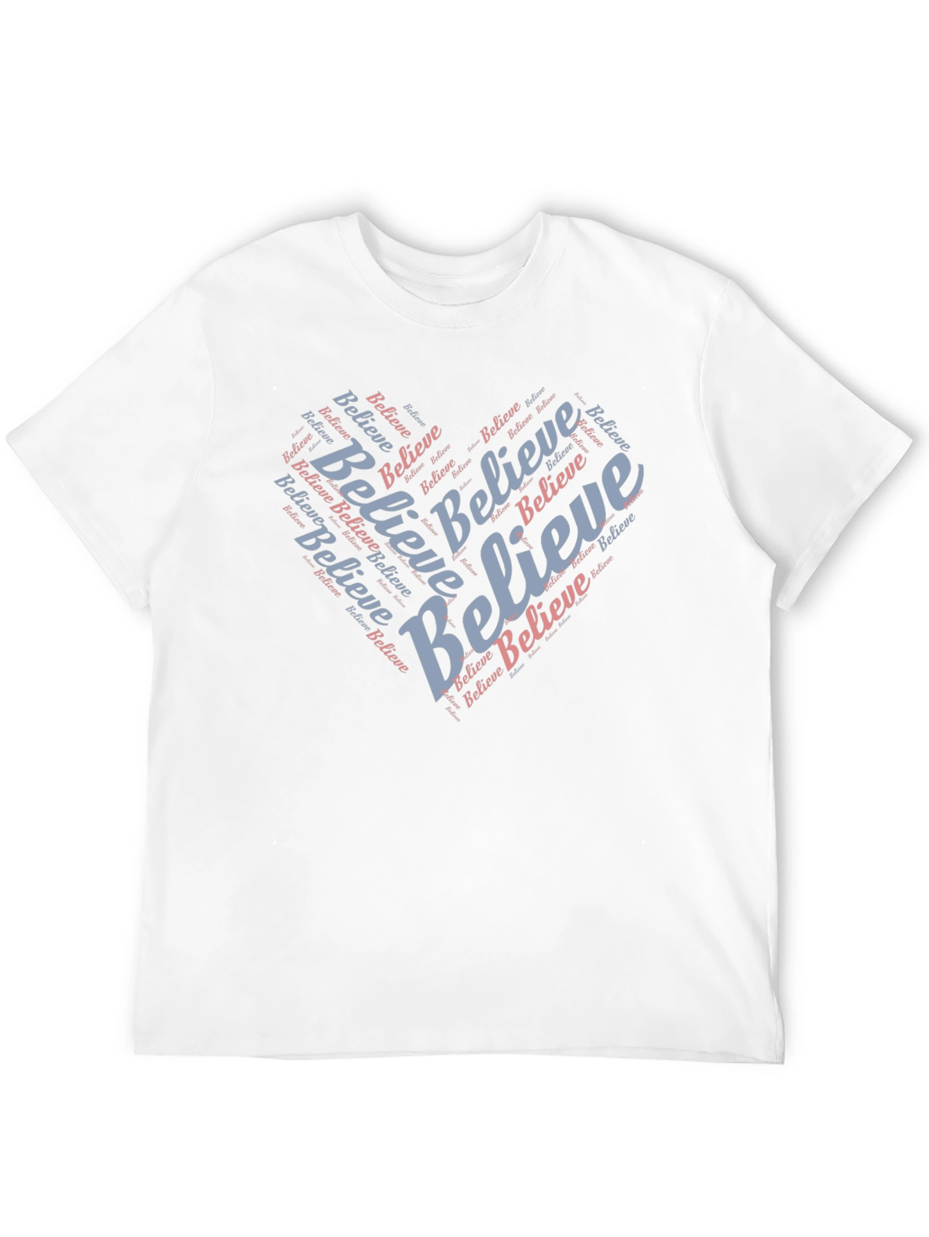 Black Believe Heart Graphic Tee - Black view 12