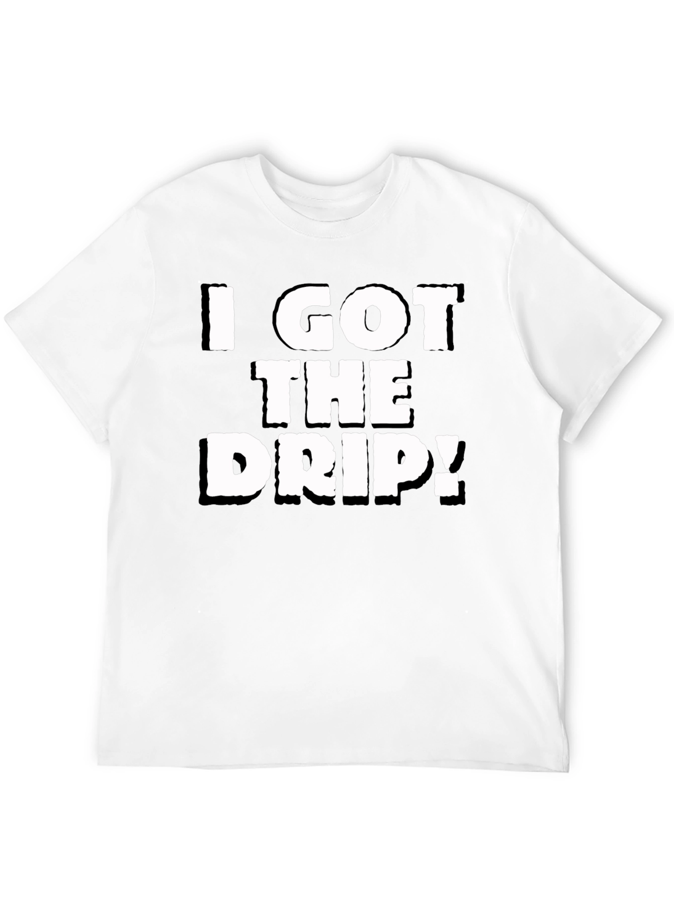Black I Got The Drip! Black Graphic Tee view 12