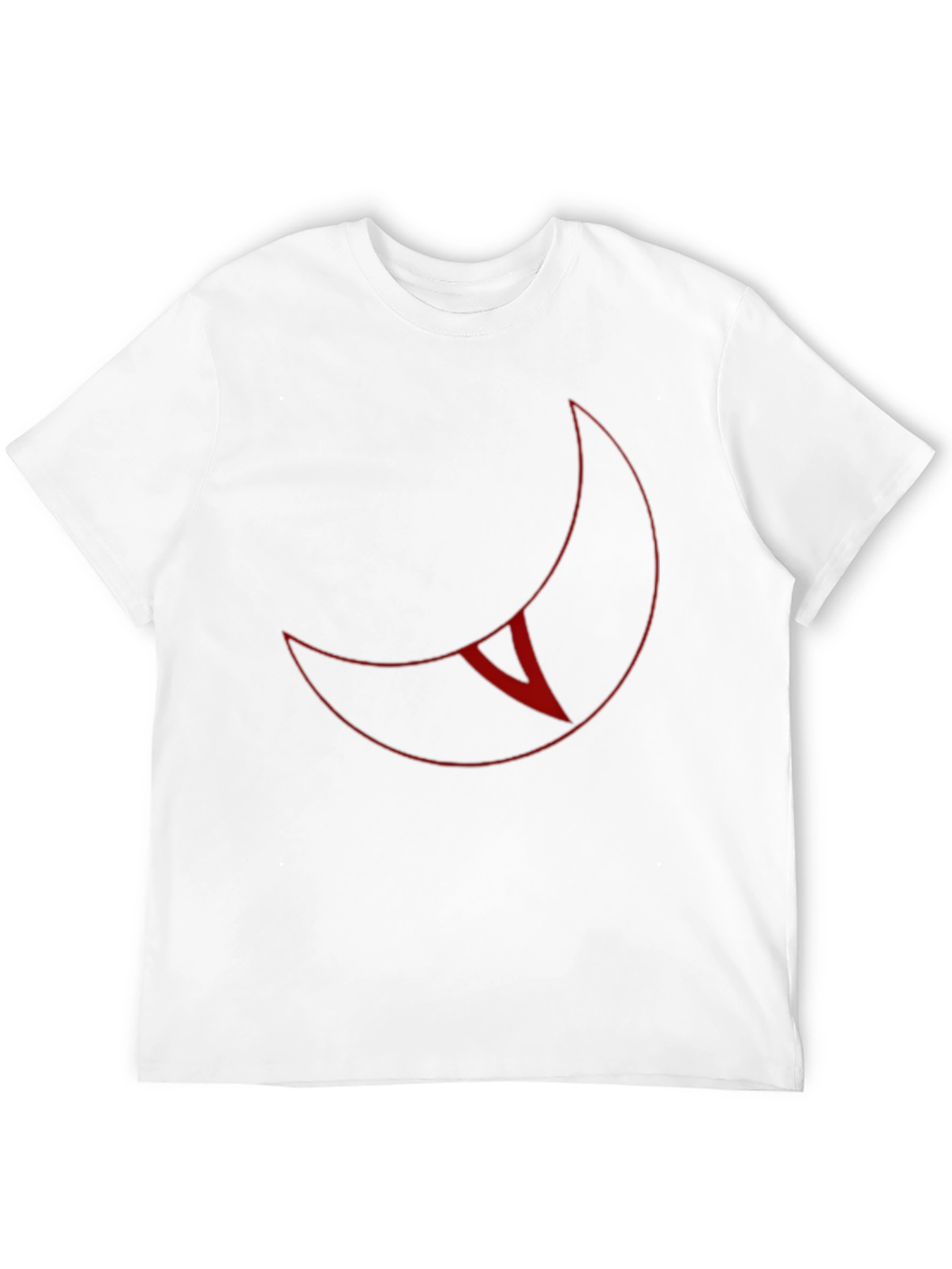 Black Crescent Moon Graphic T-Shirt - Black view 12