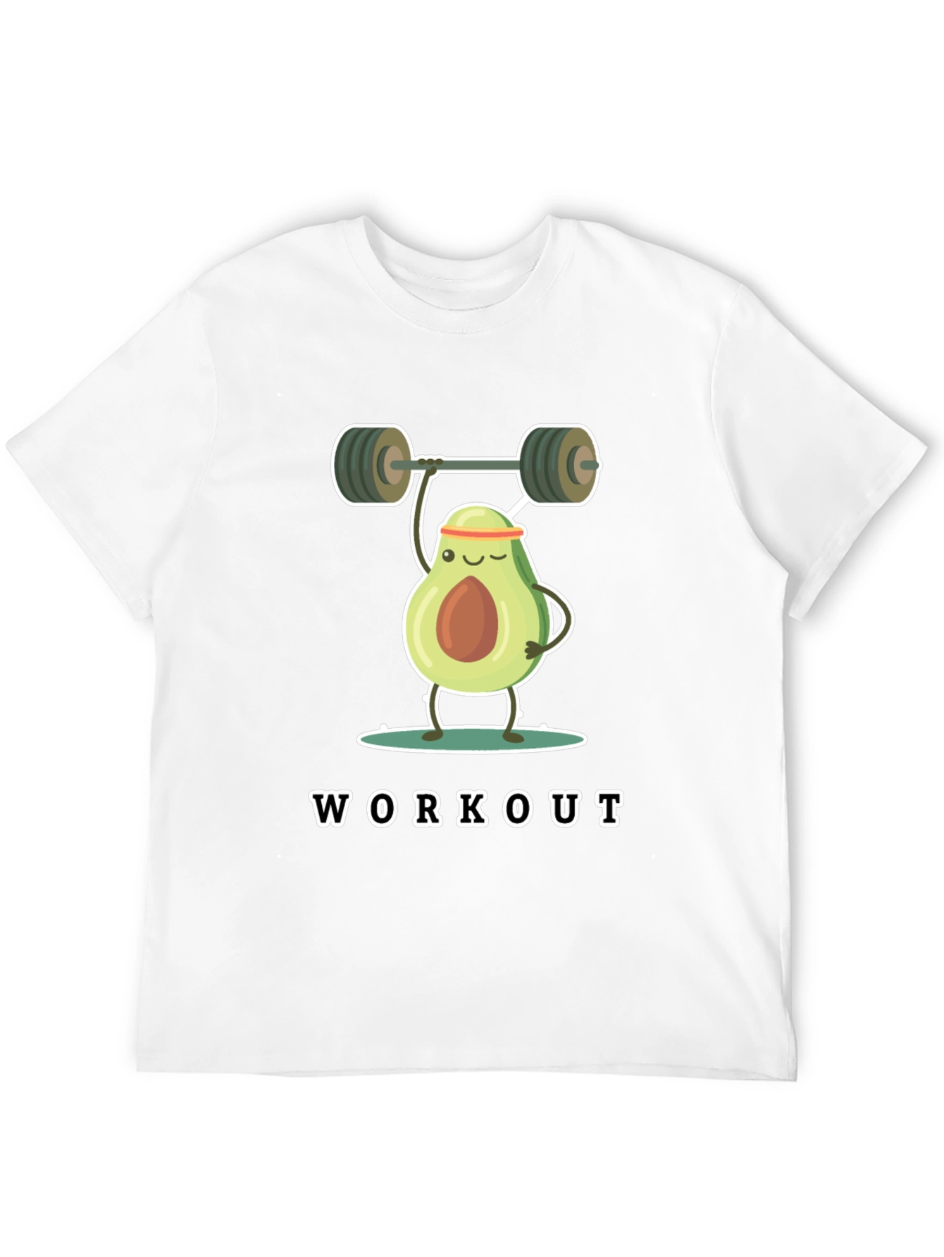 Black Avocado Workout Black T-Shirt view 12