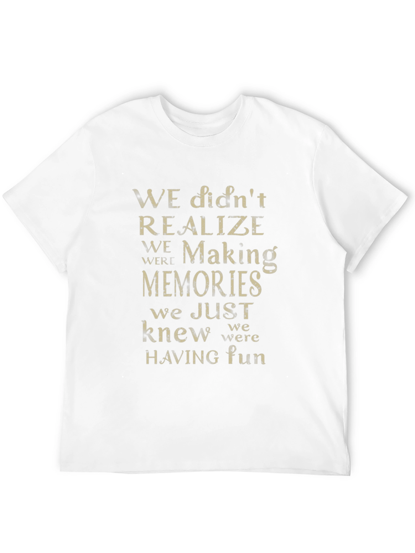 Black Making Memories T-Shirt - Black Graphic Tee view 12