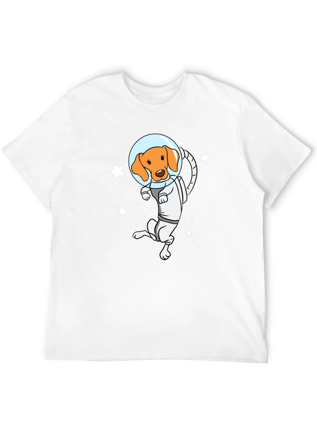 Black Dog Astronaut Graphic T-Shirt view 12