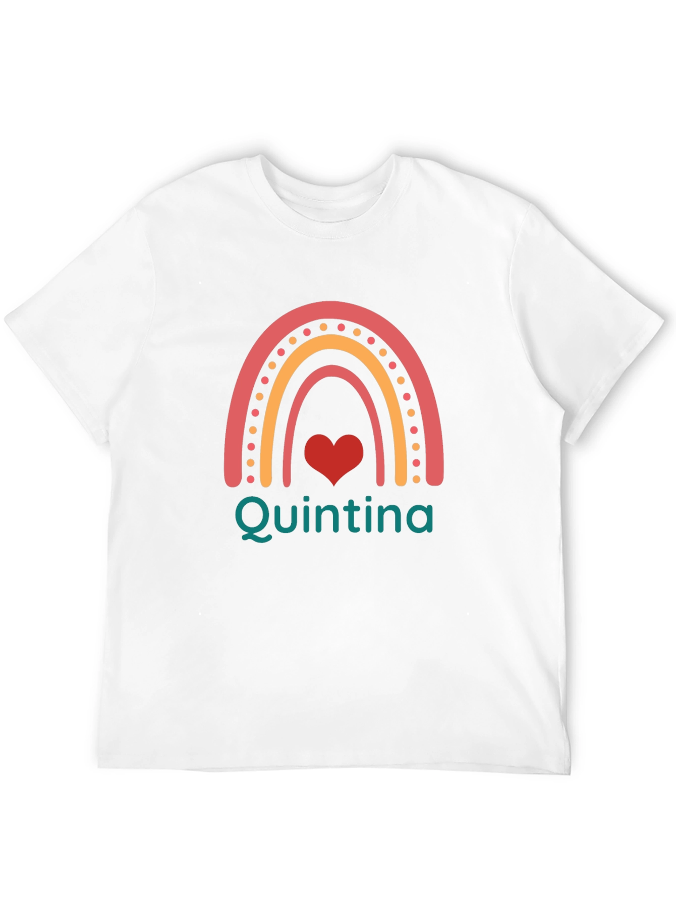 Black Rainbow Quintina Graphic T-Shirt view 12