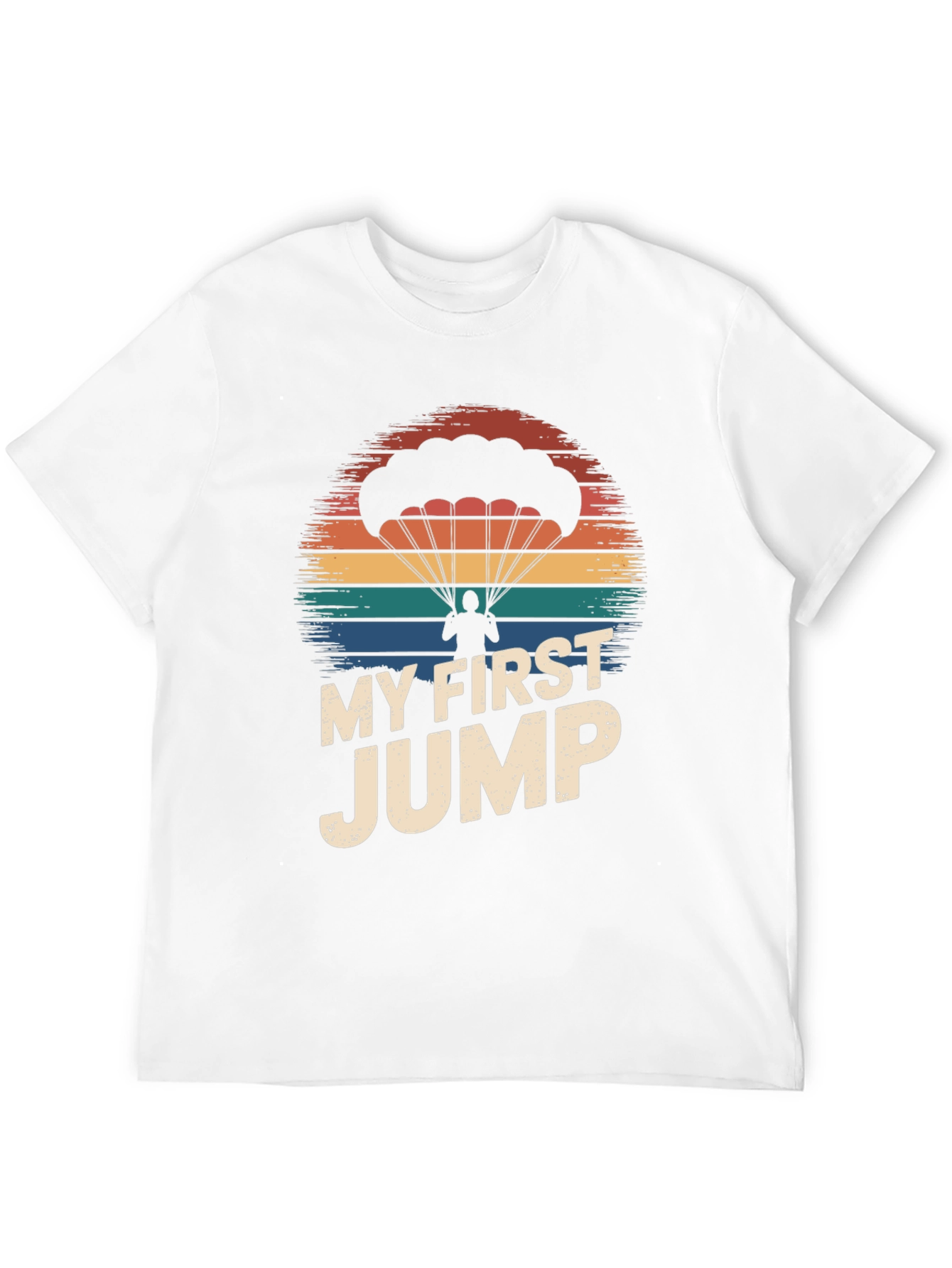 Black My First Jump Graphic Tee - Skydiving Shirt view 12