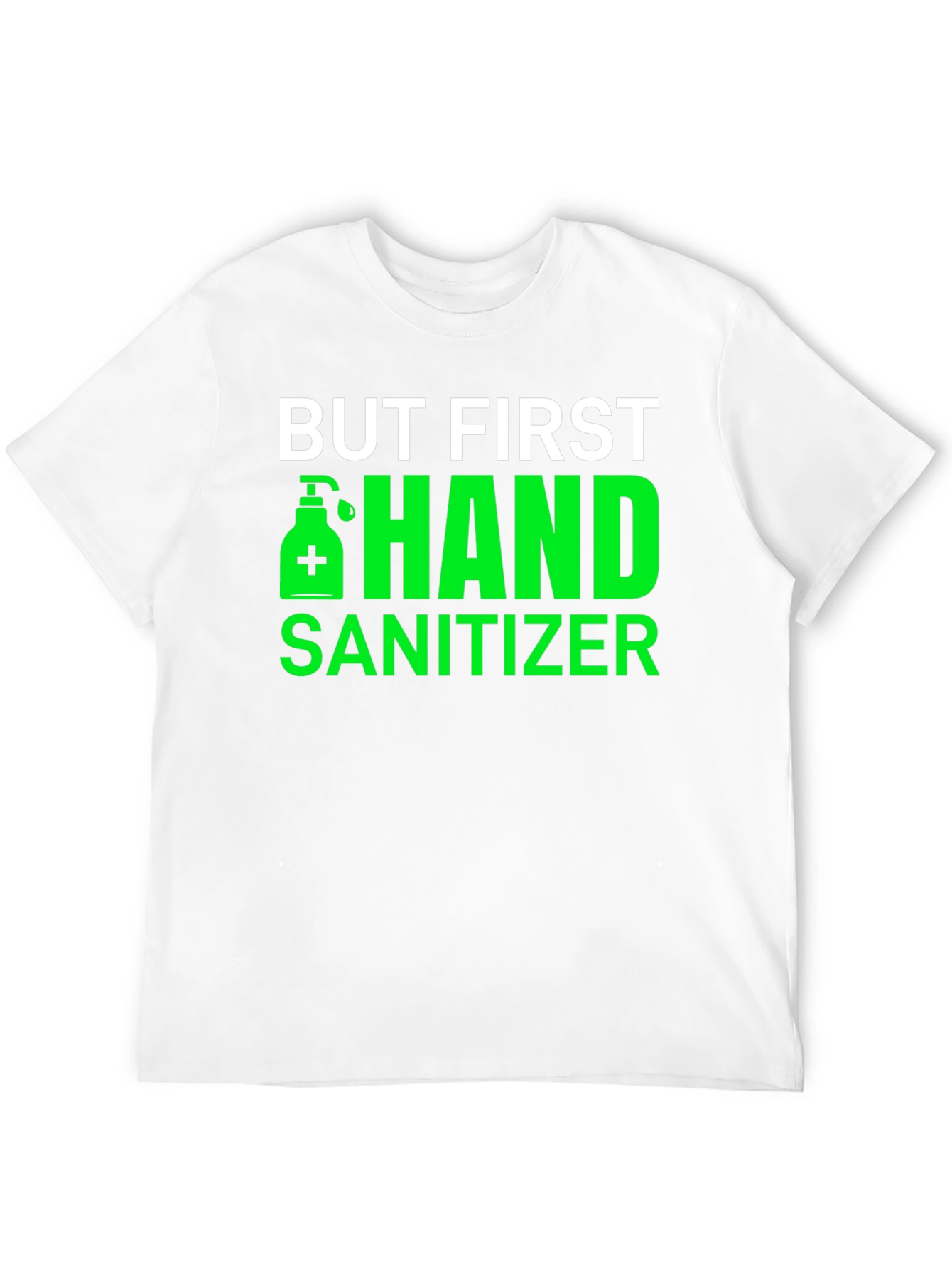 Black But First Hand Sanitizer Black Tee view 12