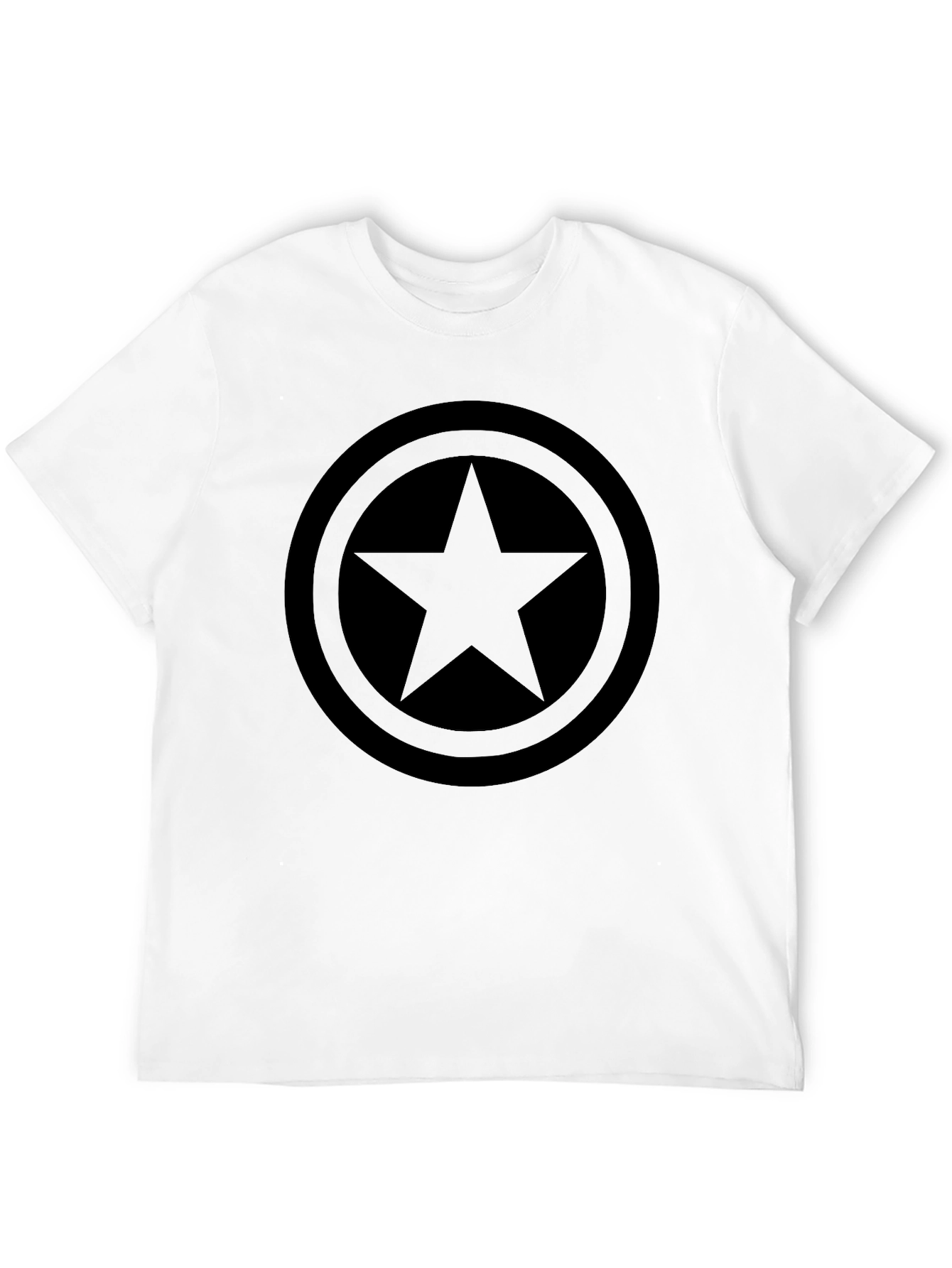 Black Black Star Emblem T-Shirt view 12