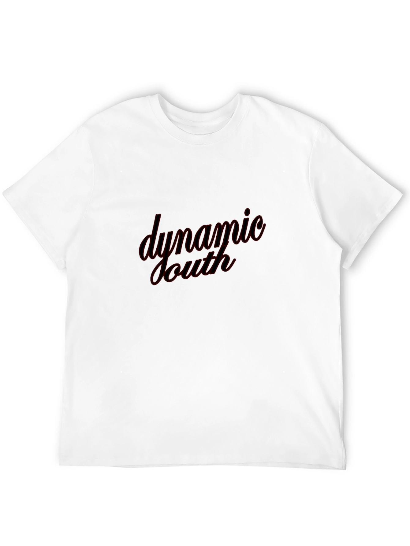 Black Dynamic Youth Black T-Shirt view 12