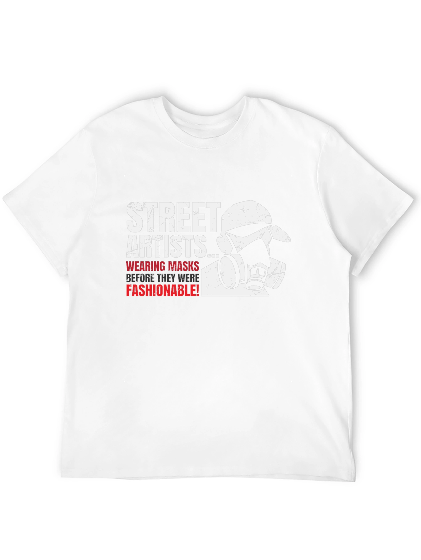 Street Artists Mask T-Shirt - Graffiti Style - 12