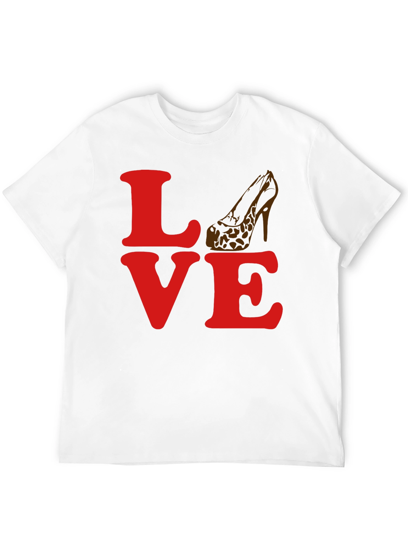 Black Love Heels Graphic T-Shirt view 12