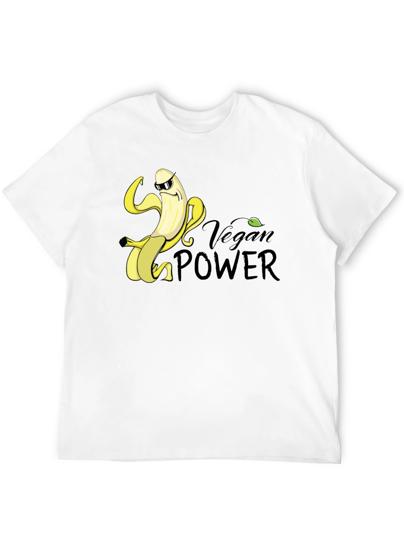 Vegan Power Banana Graphic Tee - 12