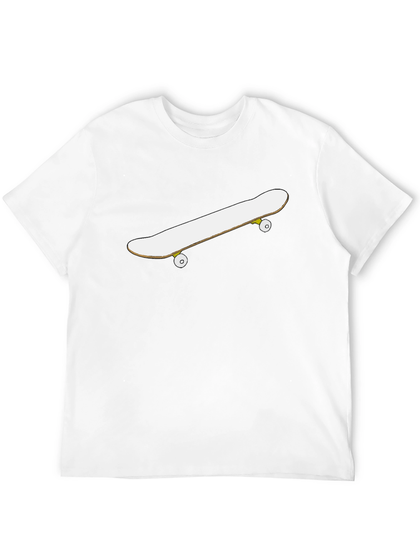 Black Skateboard Graphic Tee - Cool Casual Style view 12