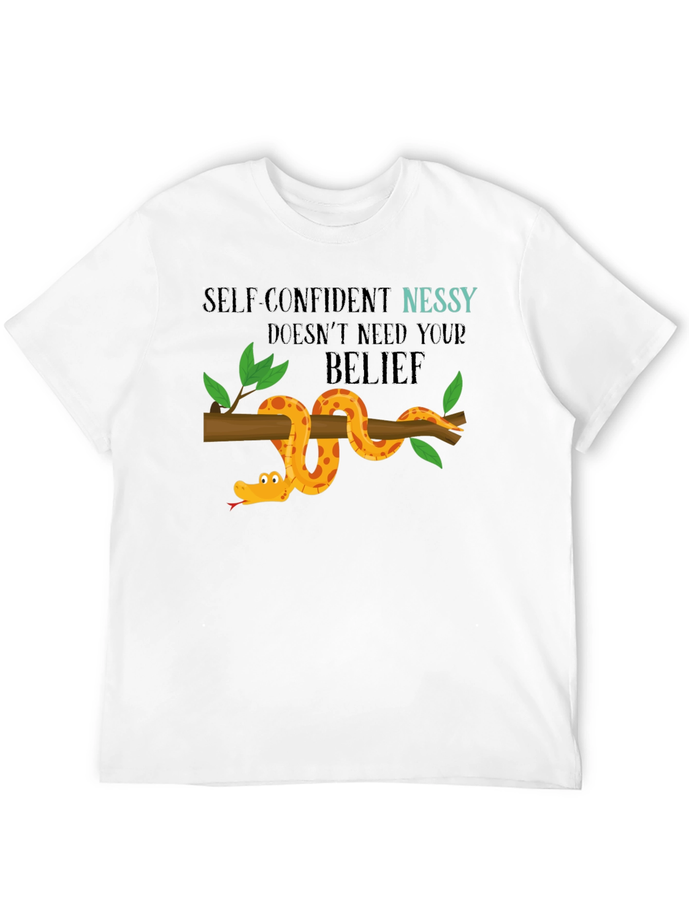 Black Self-Confident Nessy T-Shirt view 12