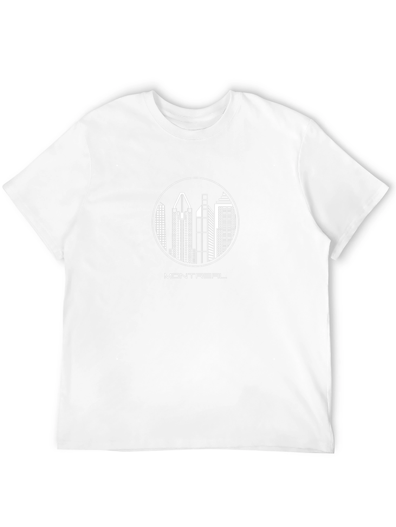 Black Montreal Skyline Graphic T-Shirt - Black view 12