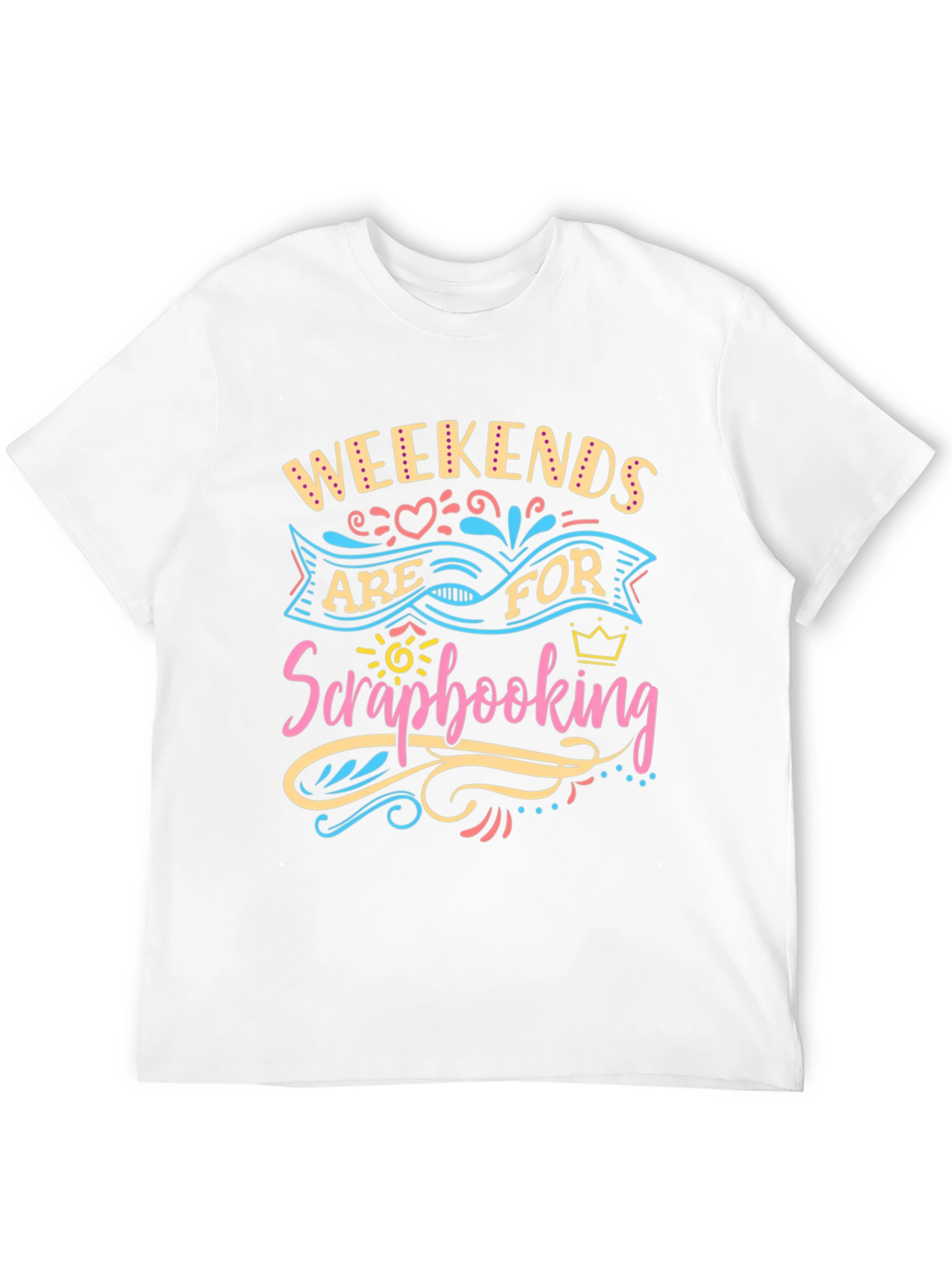 Black Weekends are for Scrapbooking Black Tee view 12