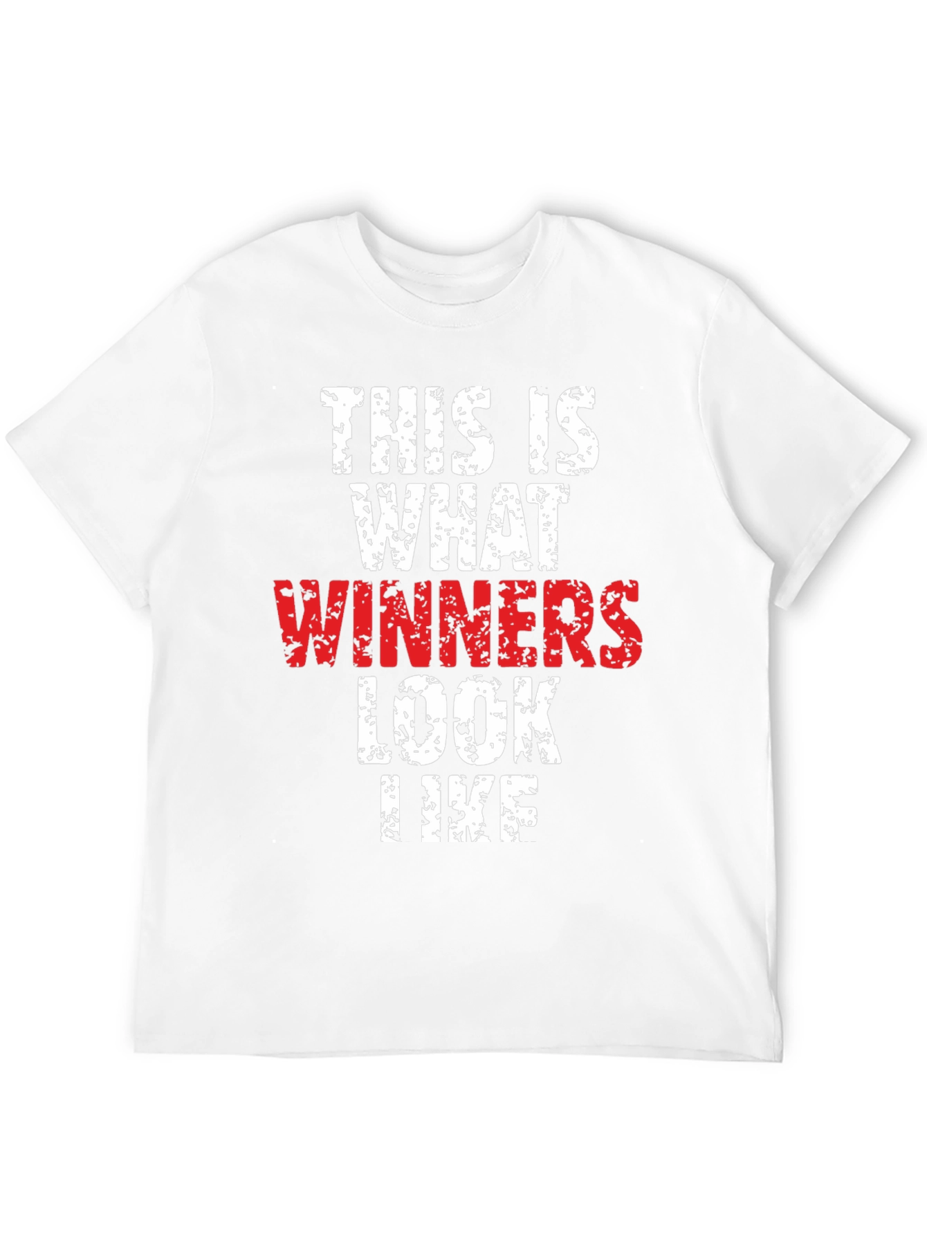 Black Winners T-Shirt - Motivational Black Tee view 12