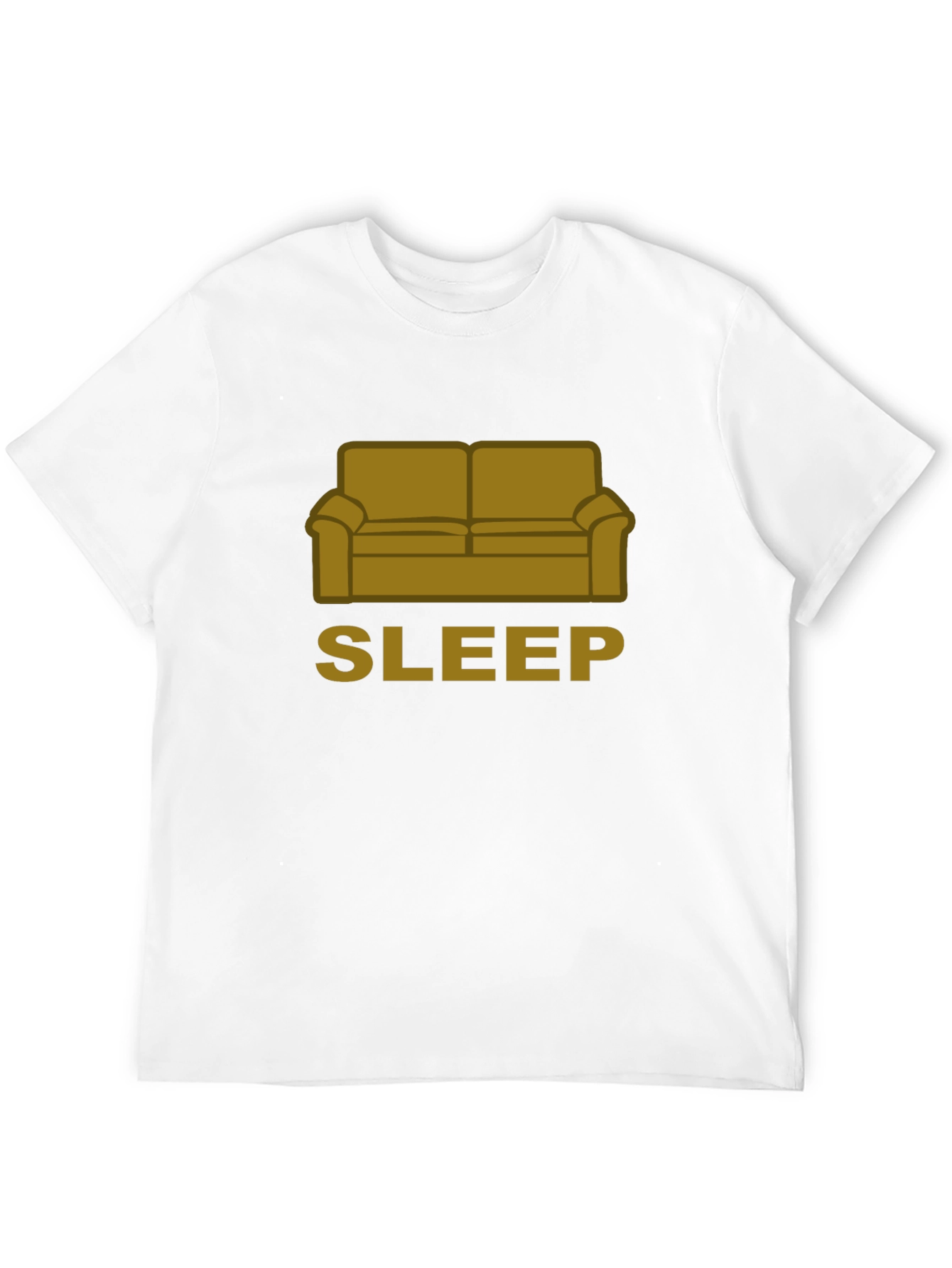 Black Couch Sleep T-Shirt - Relaxing Comfort Style view 12