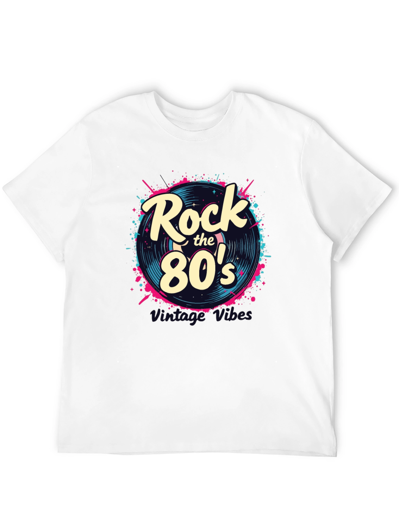 Black Rock the 80's Vintage Graphic Tee view 12