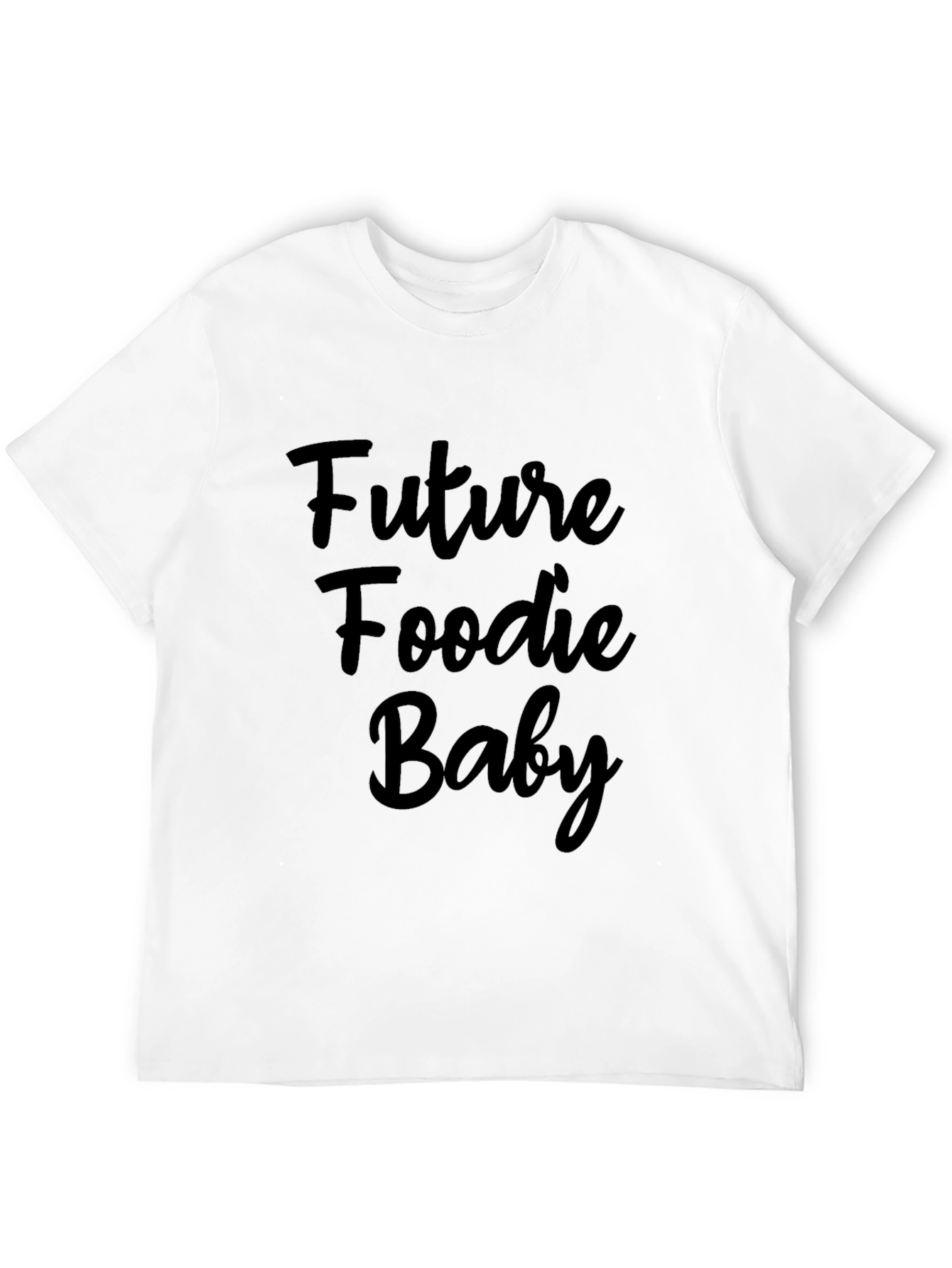 Black Future Foodie Baby Black T-Shirt view 12